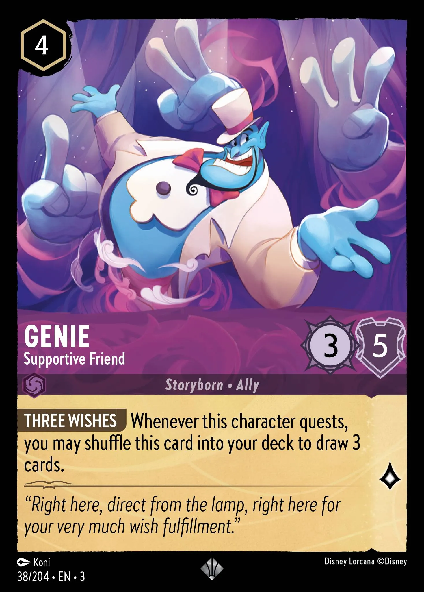 Genie - Supportive Friend (003-038)