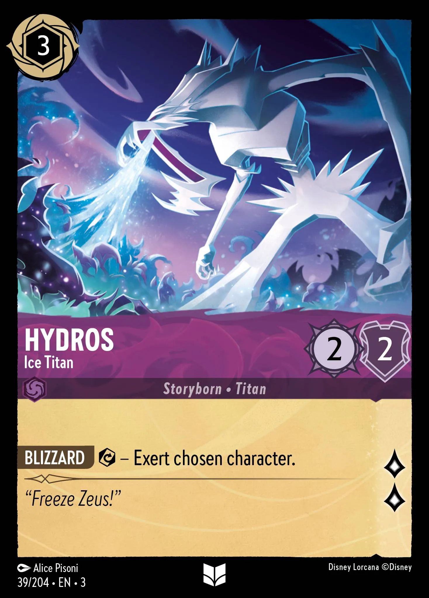 Hydros - Ice Titan (003-039)
