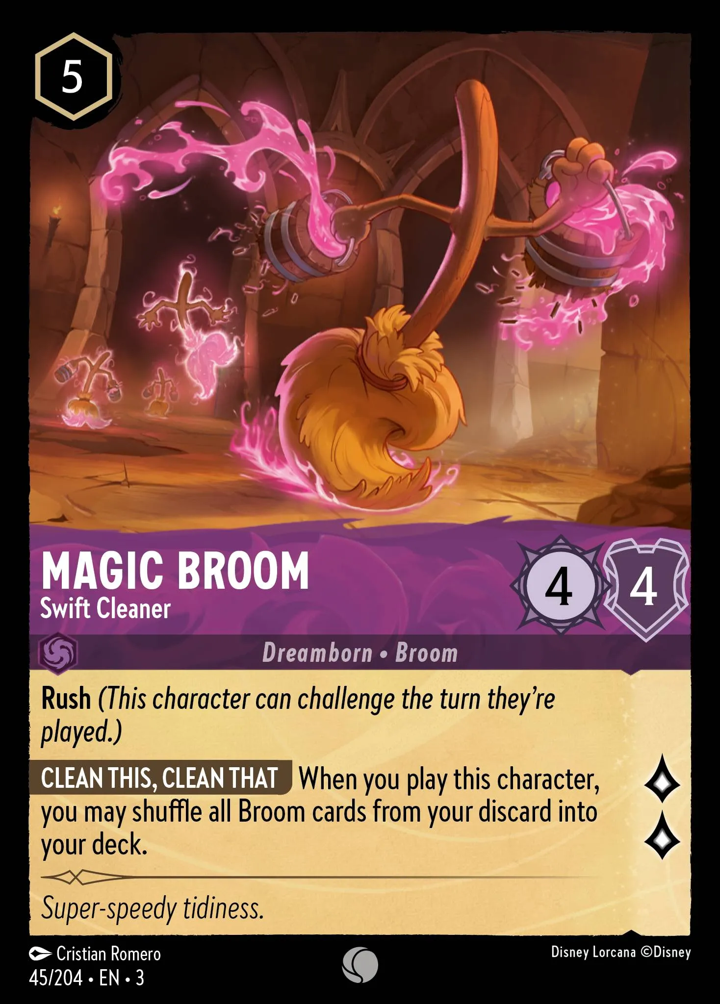 Magic Broom - Swift Cleaner (003-045)