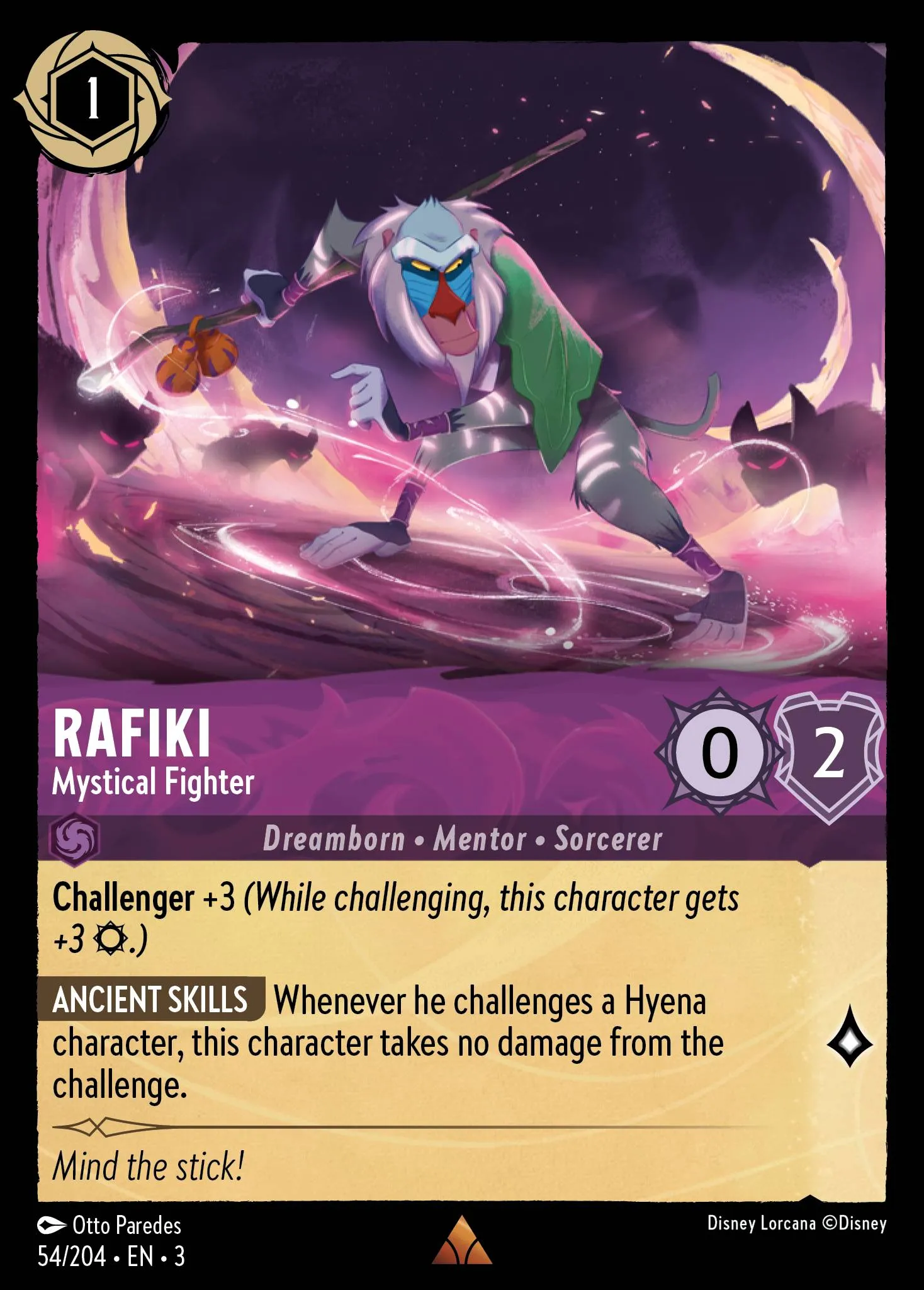 Rafiki - Mystical Fighter (003-054)