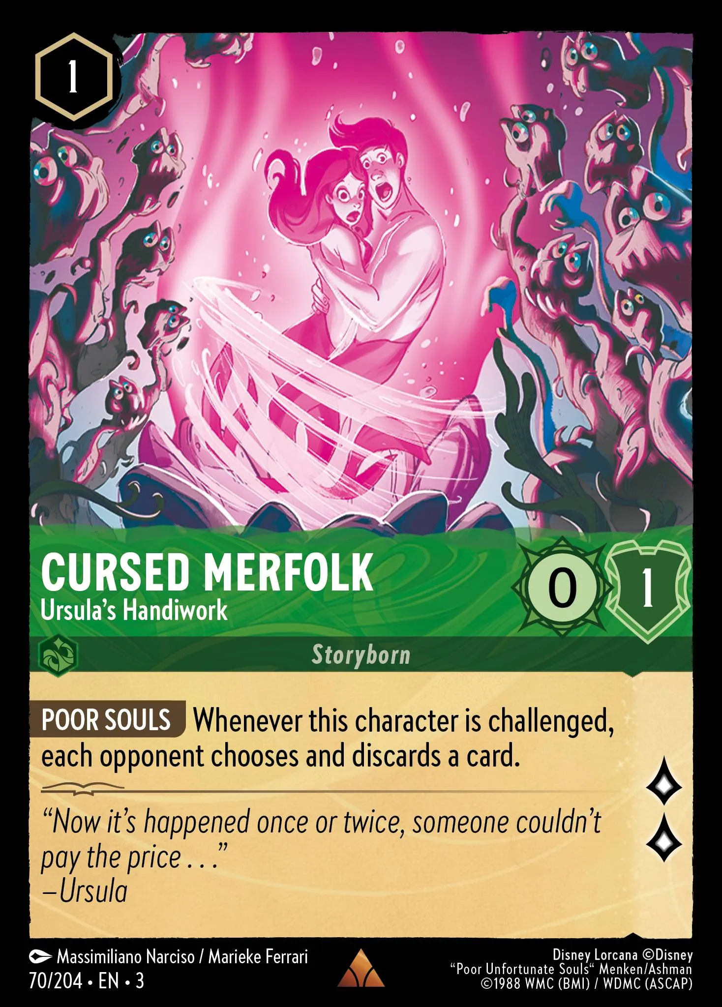 Cursed Merfolk - Ursula's Handiwork (003-070)