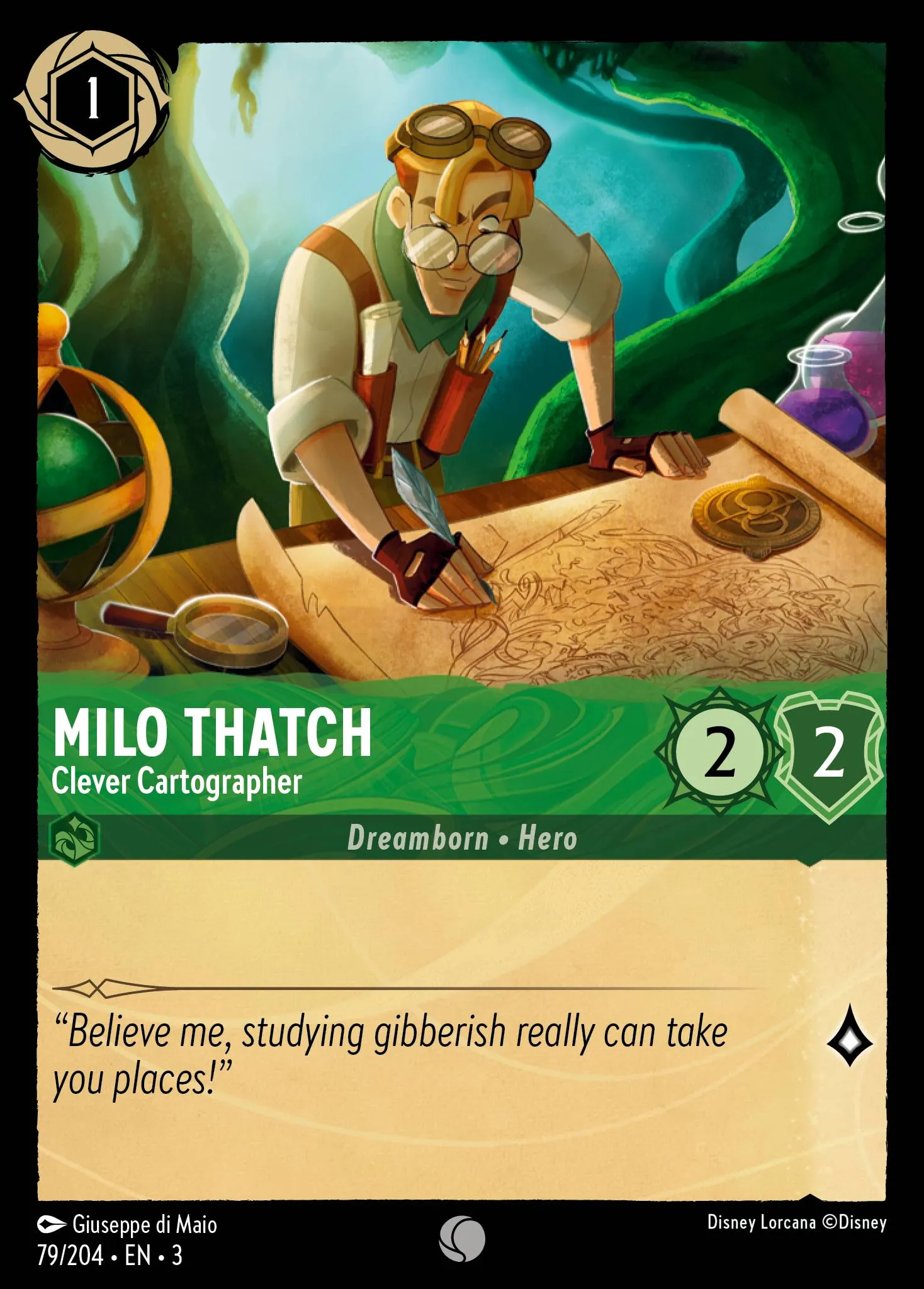 Milo Thatch - Clever Cartographer (003-079)