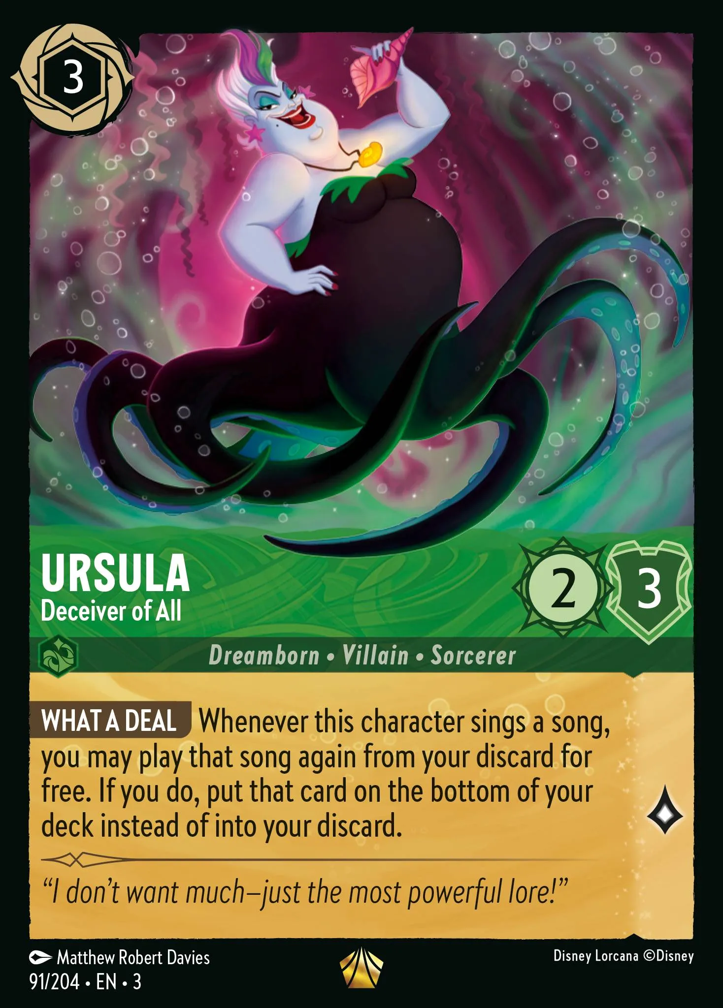 Ursula - Deceiver of All (003-091)
