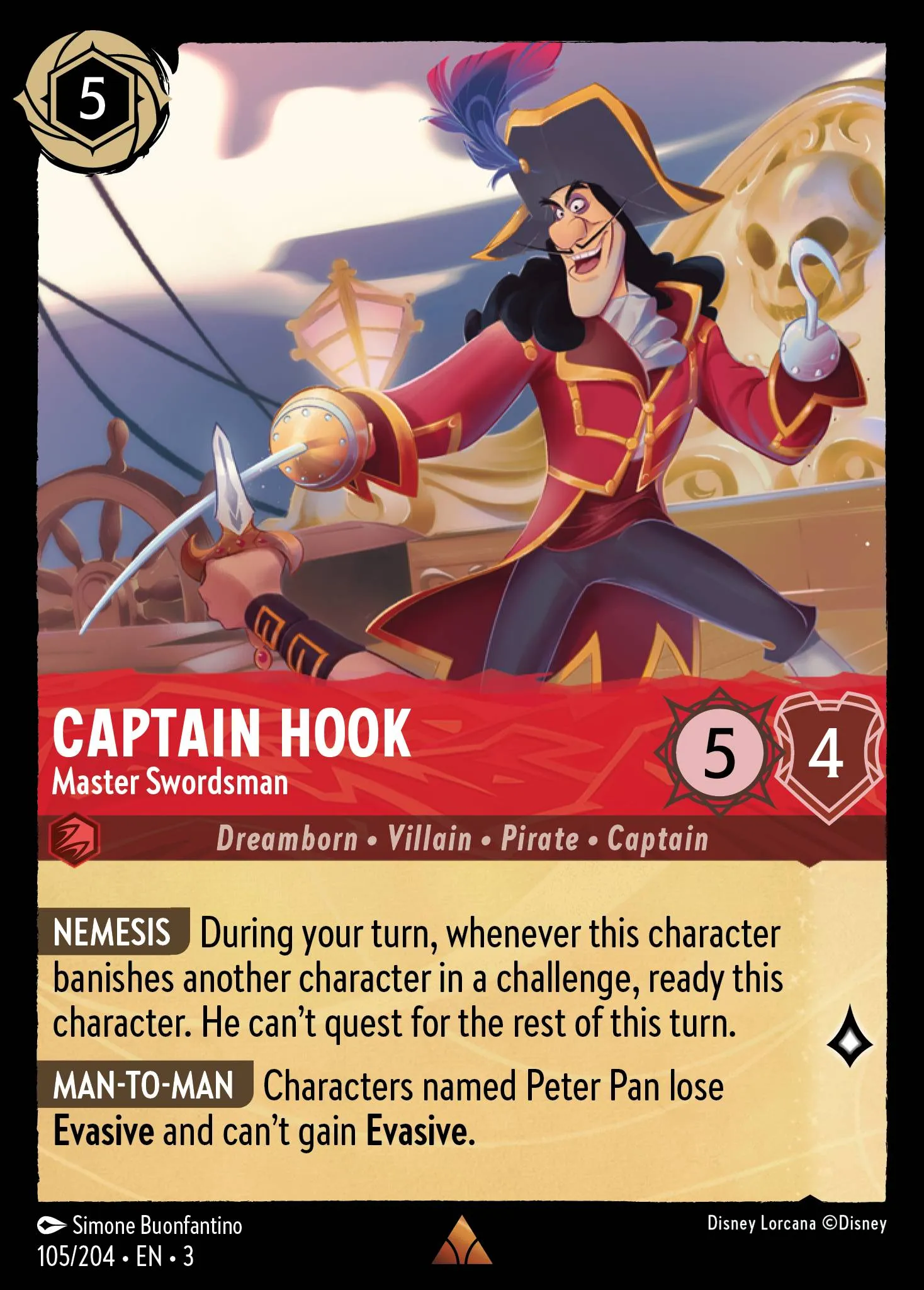 Captain Hook - Master Swordsman (003-105)