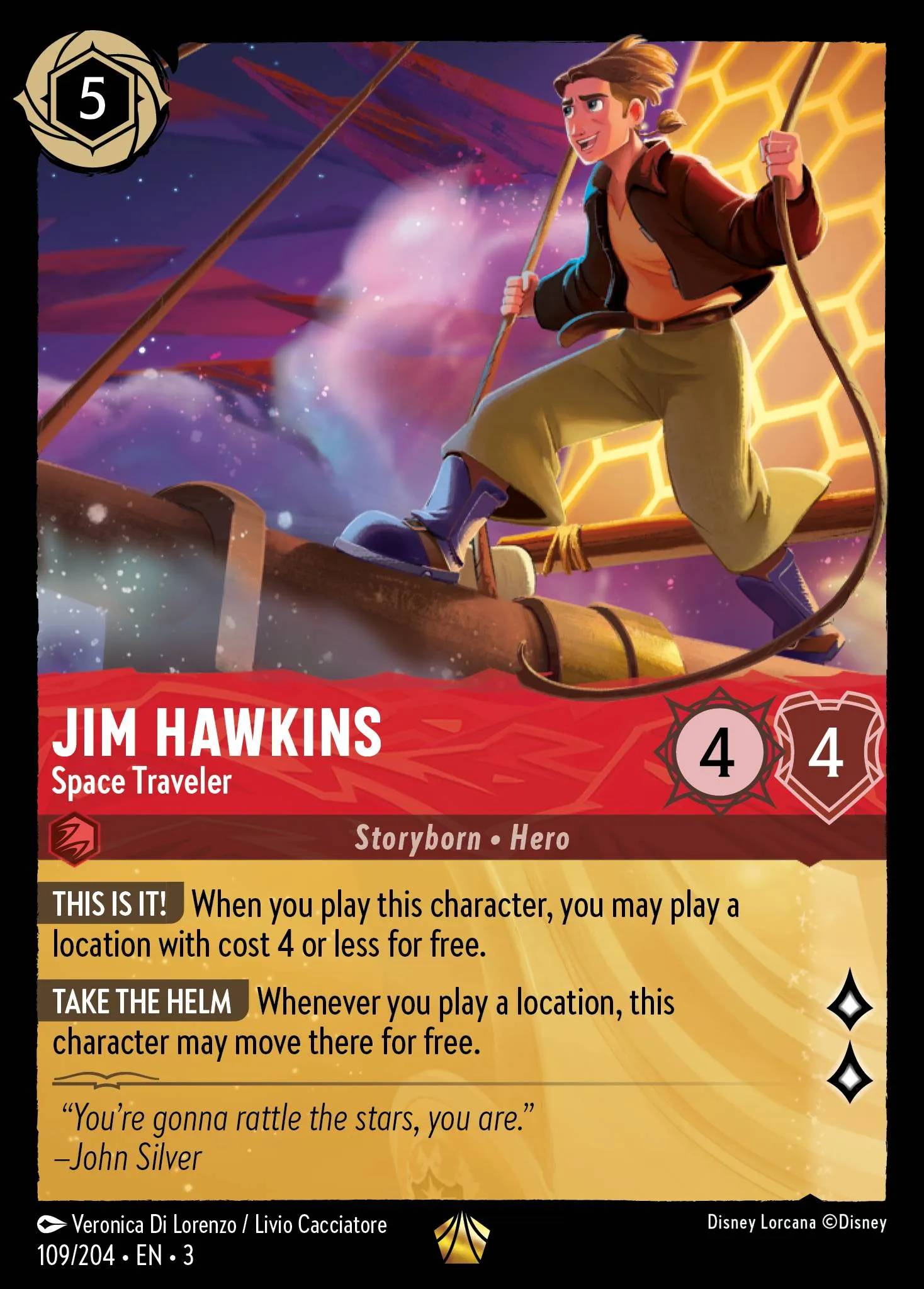 Jim Hawkins - Space Traveler (003-109)