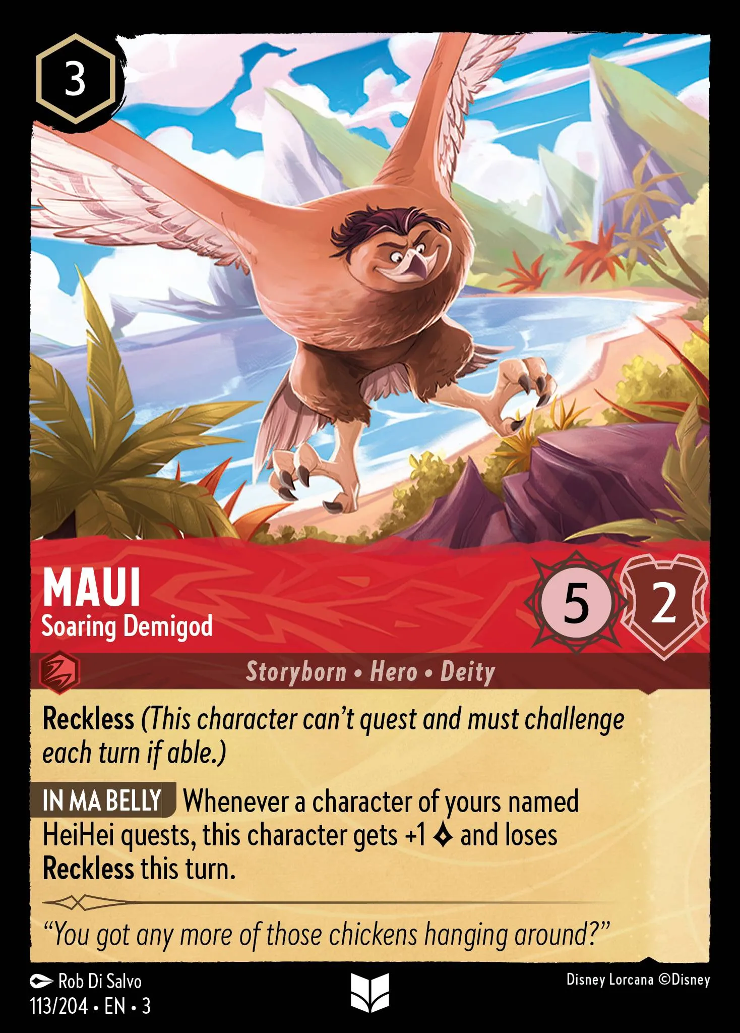 Maui - Soaring Demigod (003-113)