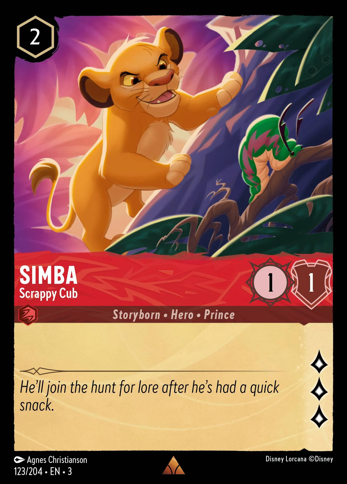 Simba - Scrappy Cub (003-123)