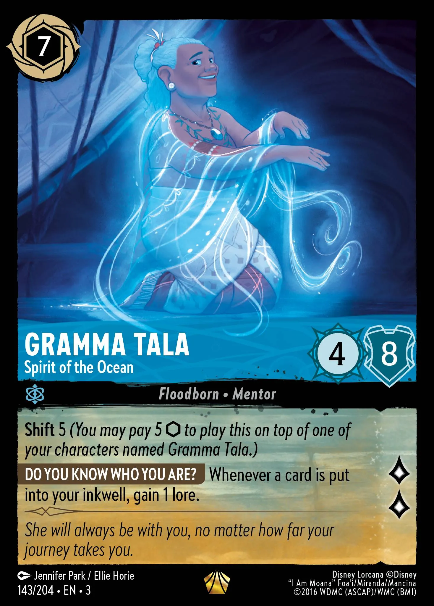 Gramma Tala - Spirit of the Ocean (003-143)