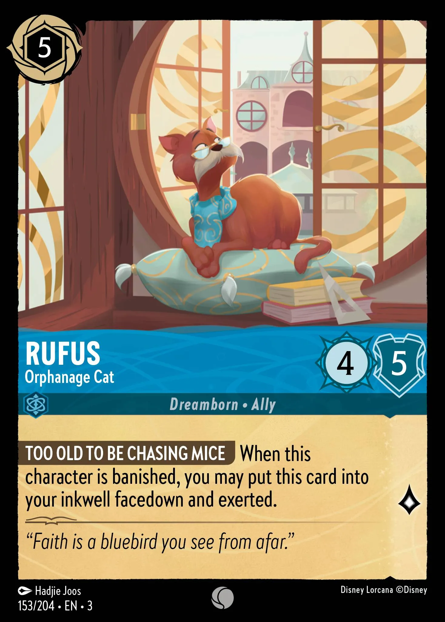 Rufus - Orphanage Cat (003-153)