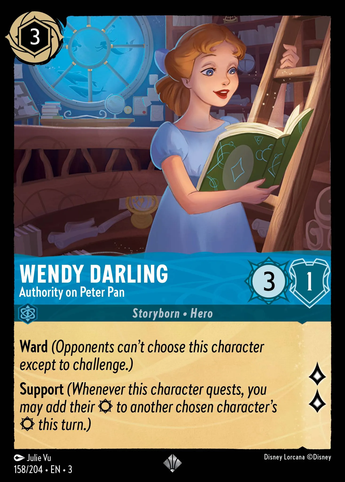 Wendy Darling - Authority on Peter Pan (003-158)
