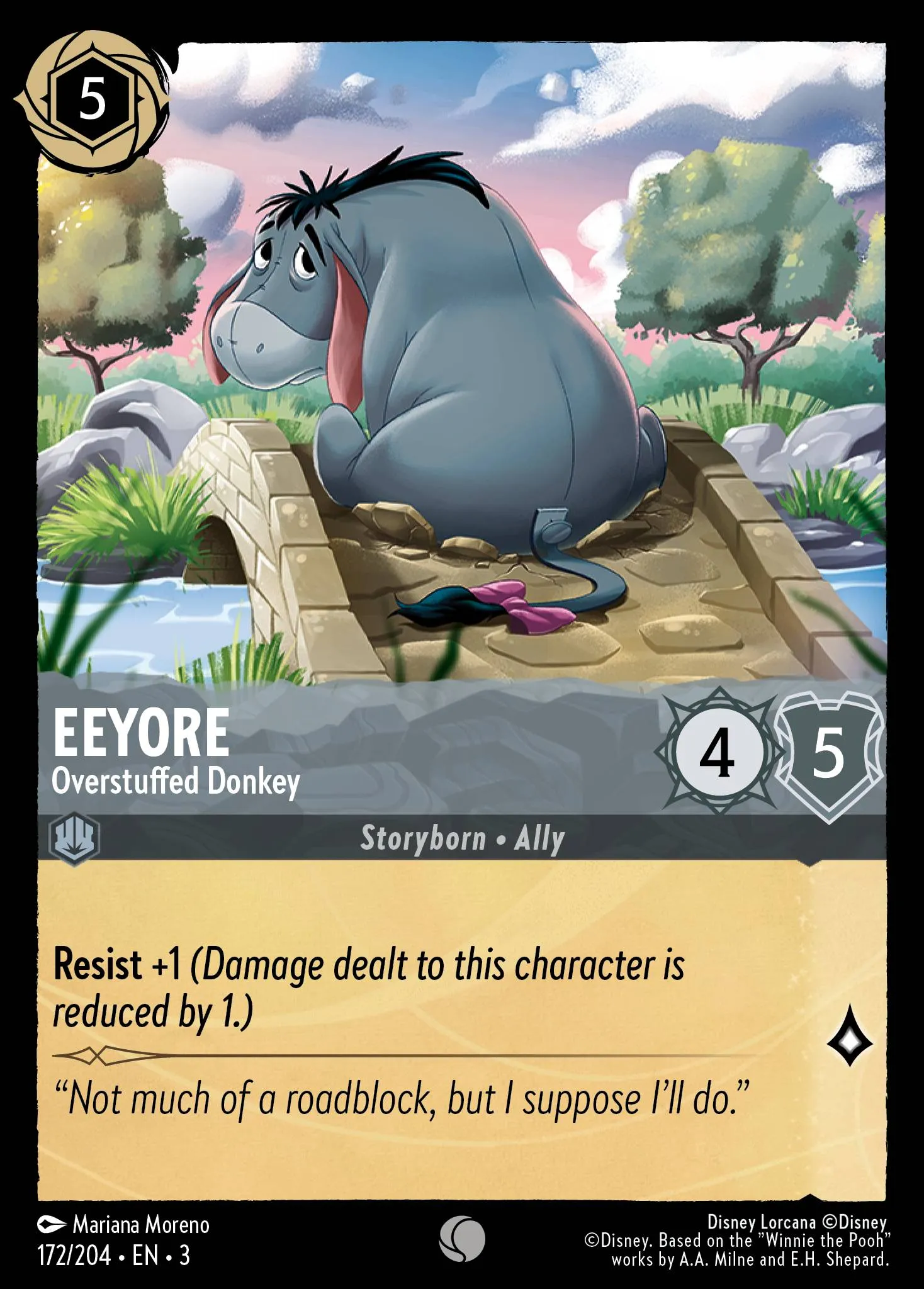 Eeyore - Overstuffed Donkey (003-172)