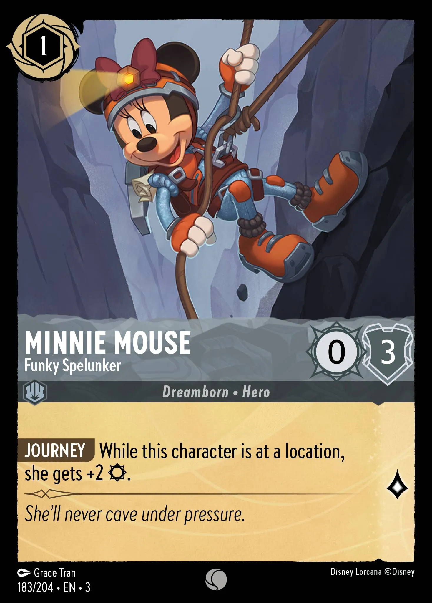 Minnie Mouse - Funky Spelunker (003-183)