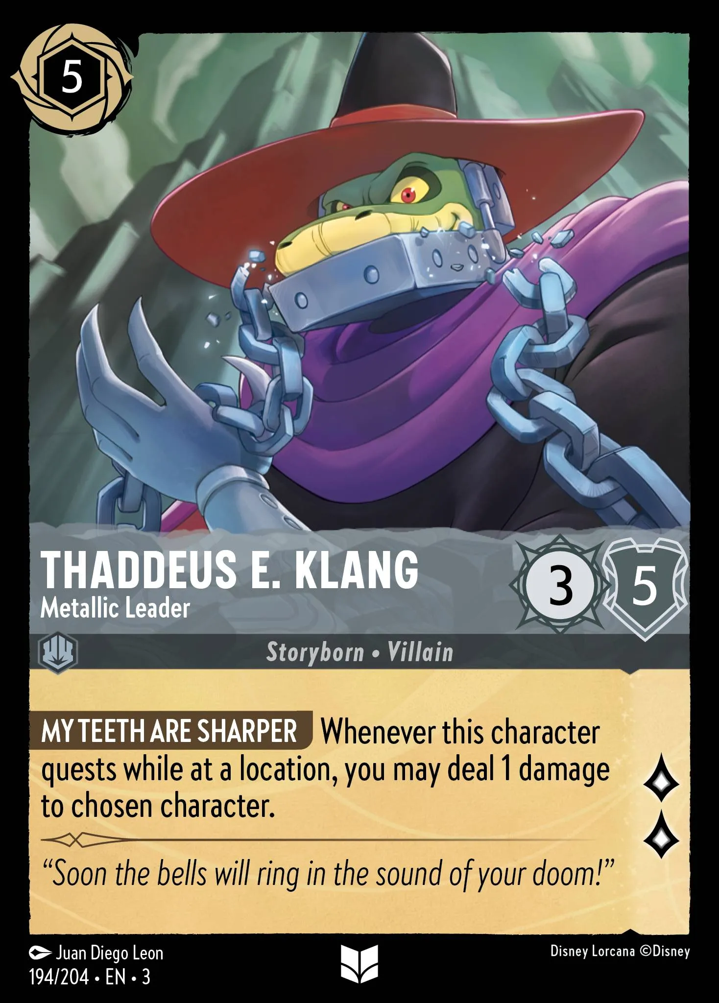 Thaddeus E. Klang - Metallic Leader (003-194)
