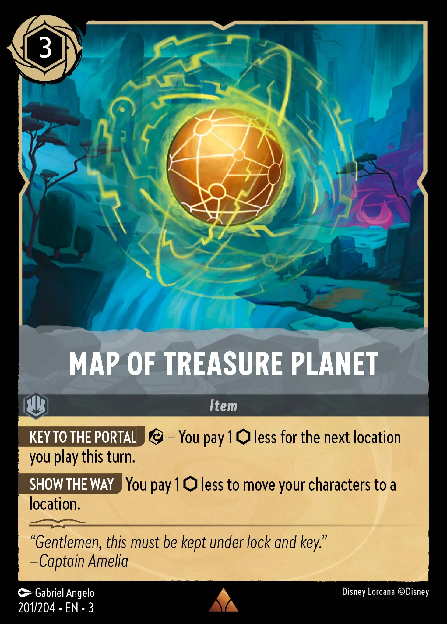 Map of Treasure Planet (003-201)