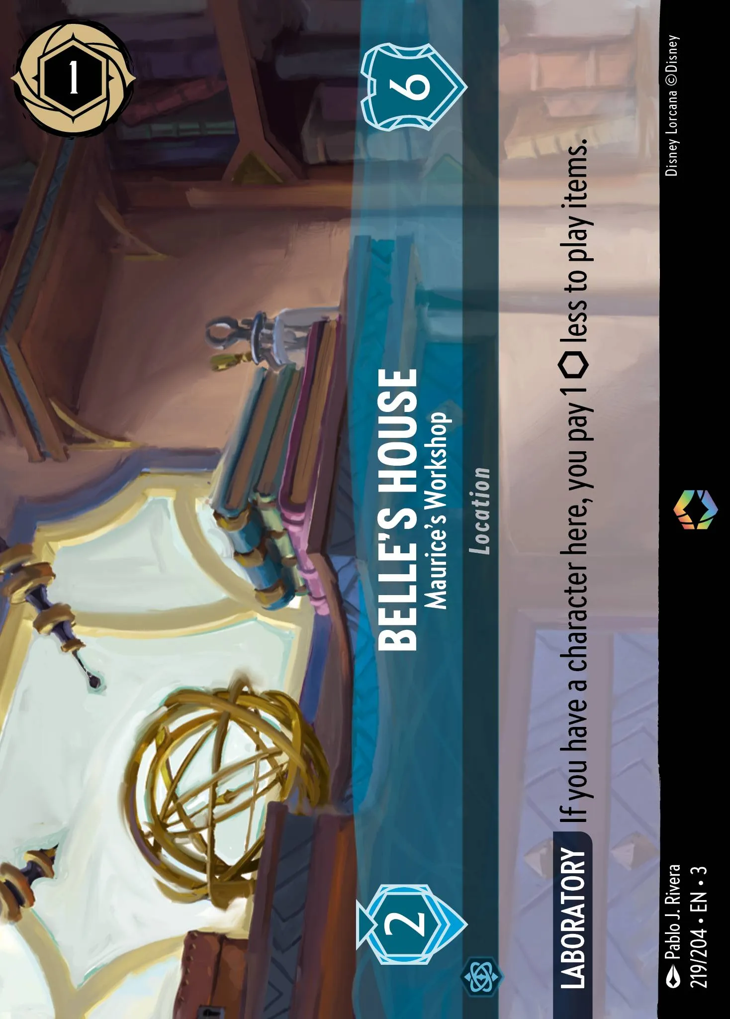 Belle's House - Maurice's Workshop (003-219)