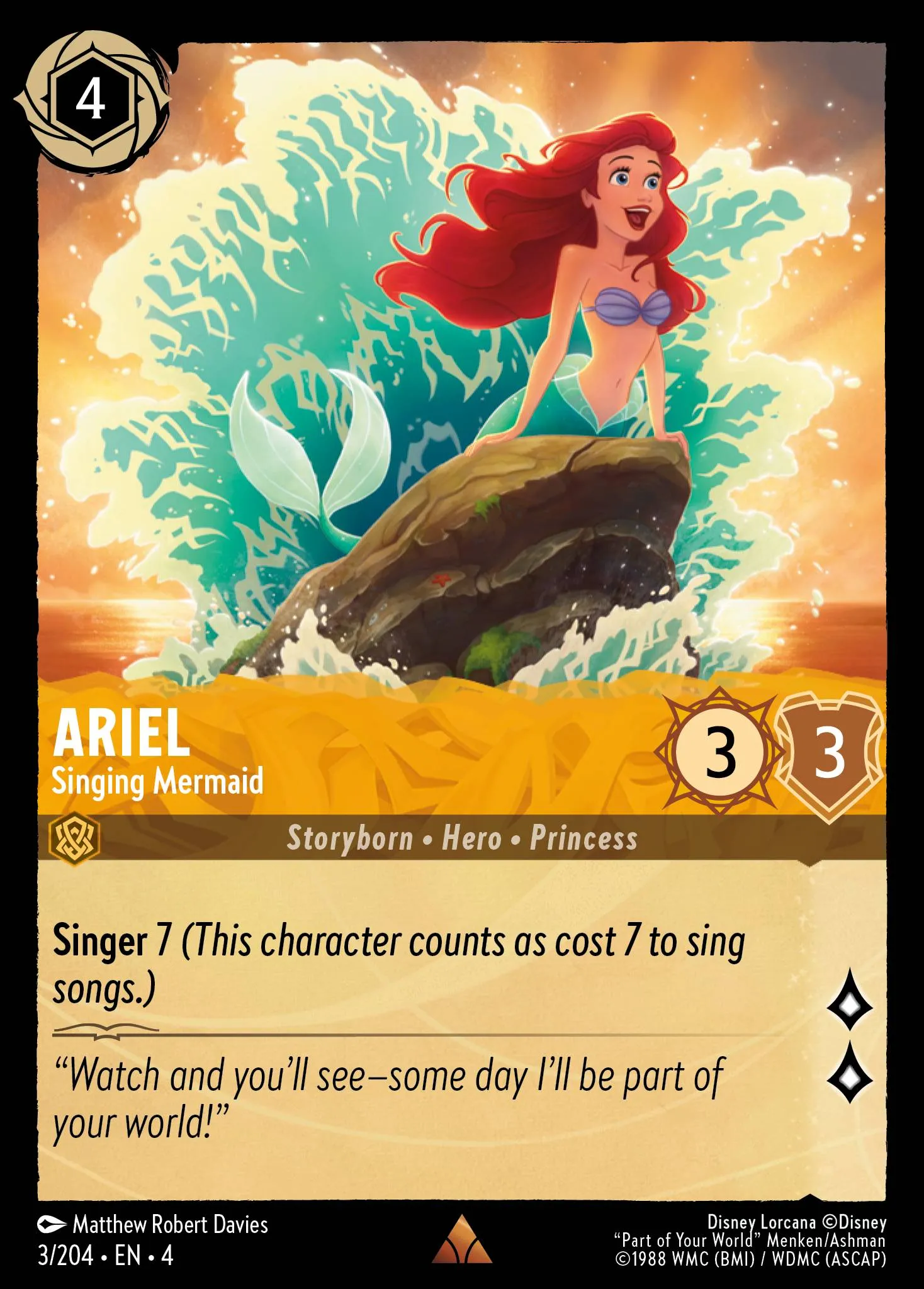 Ariel - Singing Mermaid (004-003)