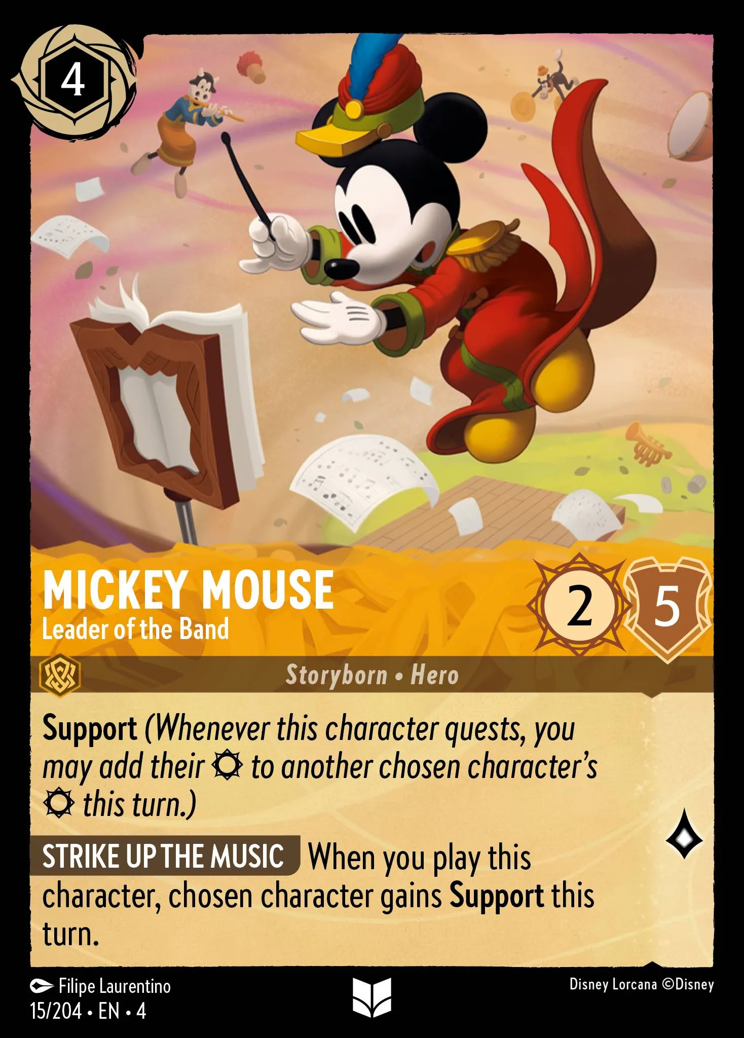 Mickey Mouse - Leader of the Band (004-015)