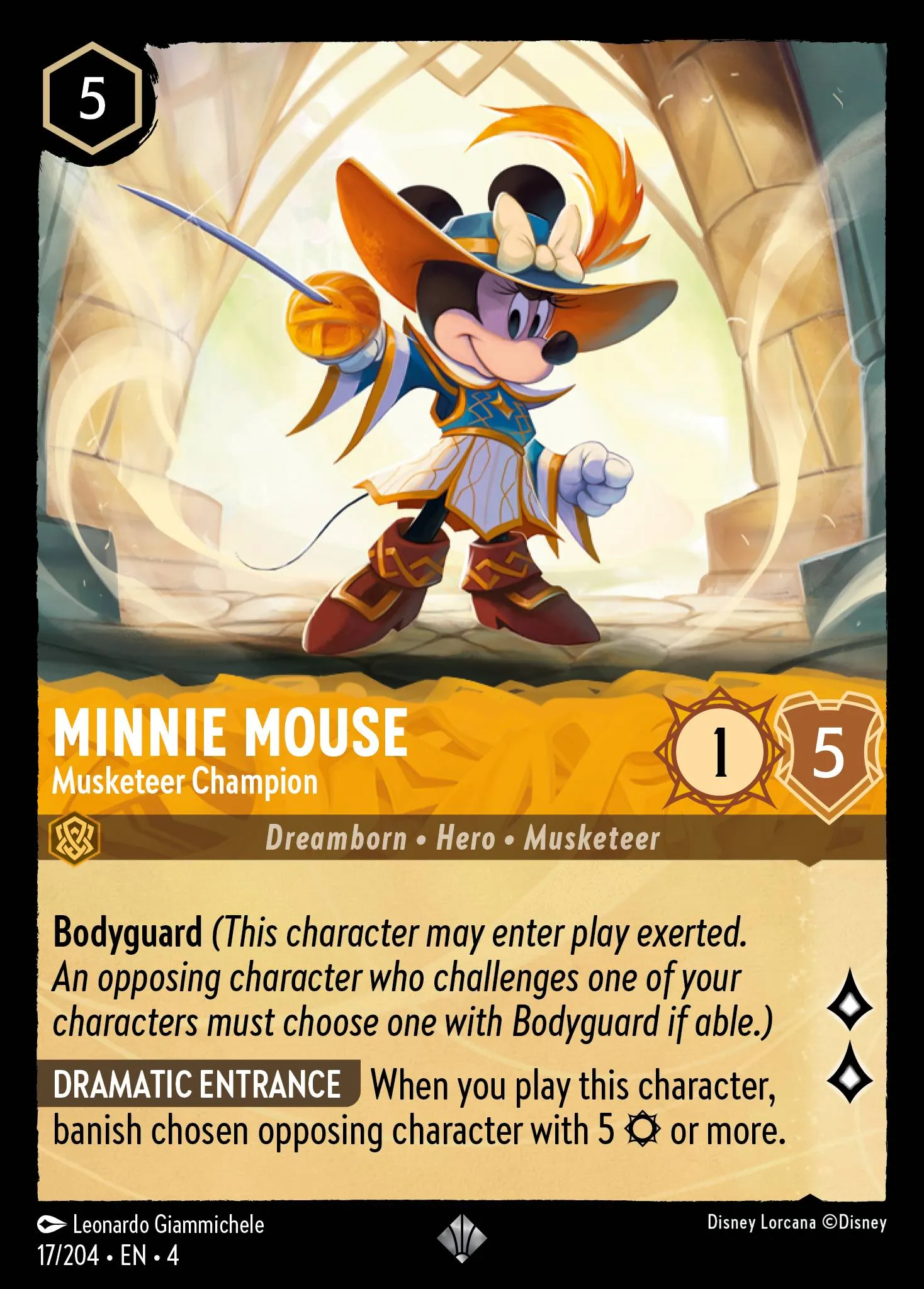 Minnie Mouse - Musketeer Champion (004-017)