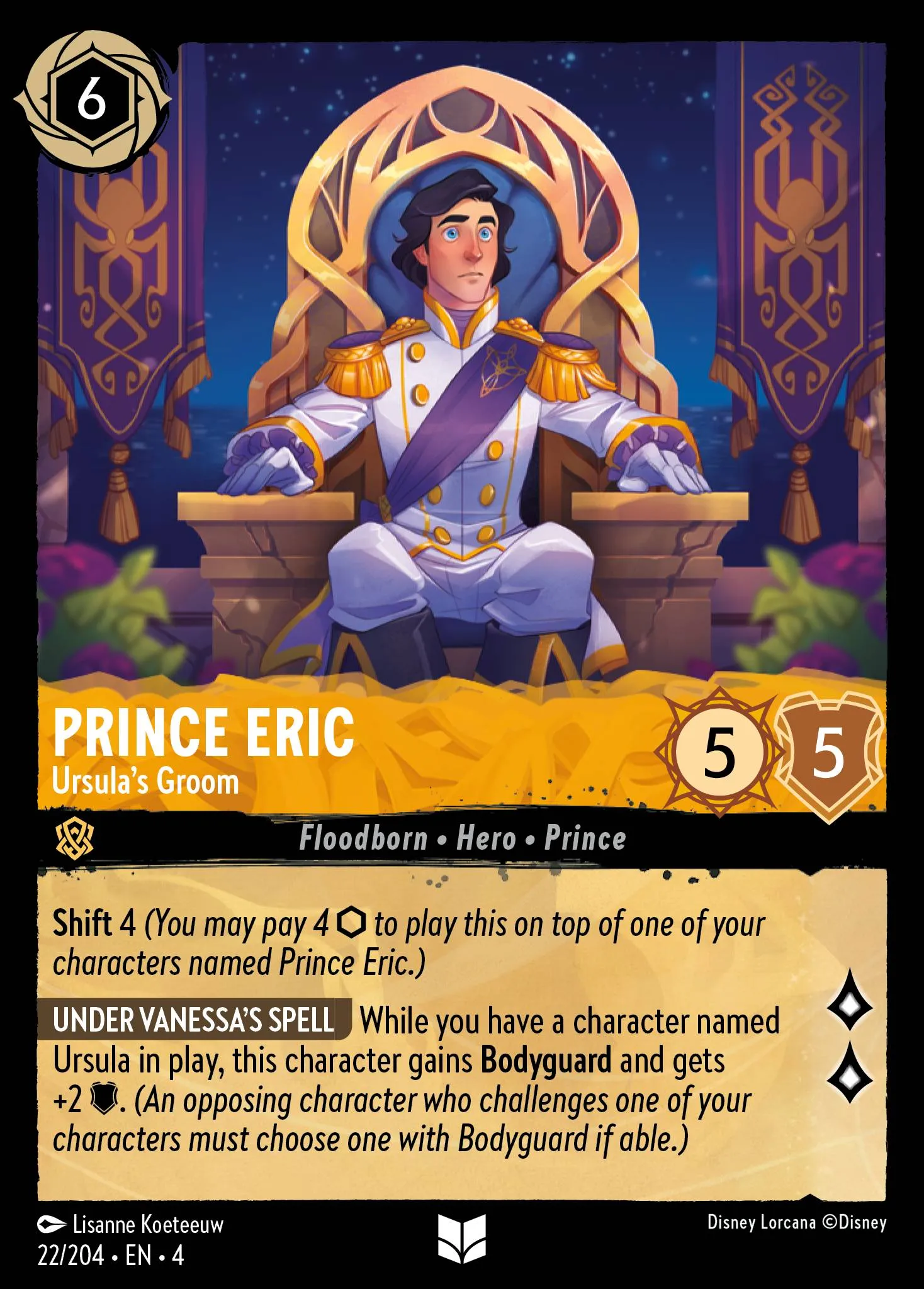 Prince Eric - Ursula's Groom (004-022)