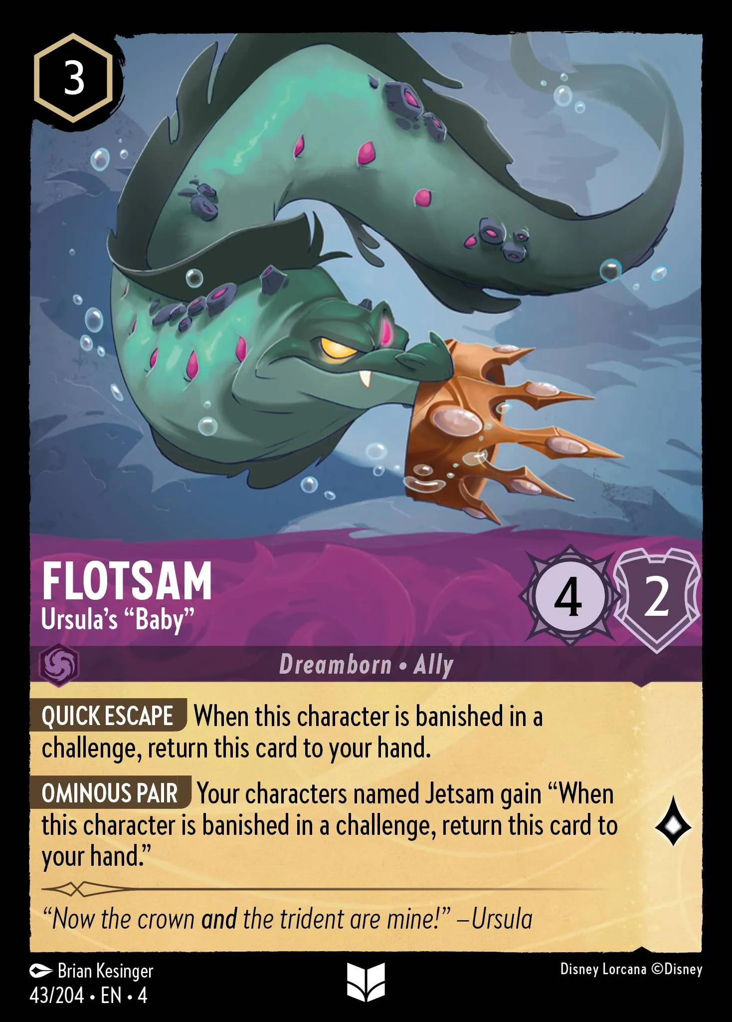 Flotsam - Ursula's "Baby" (004-043)