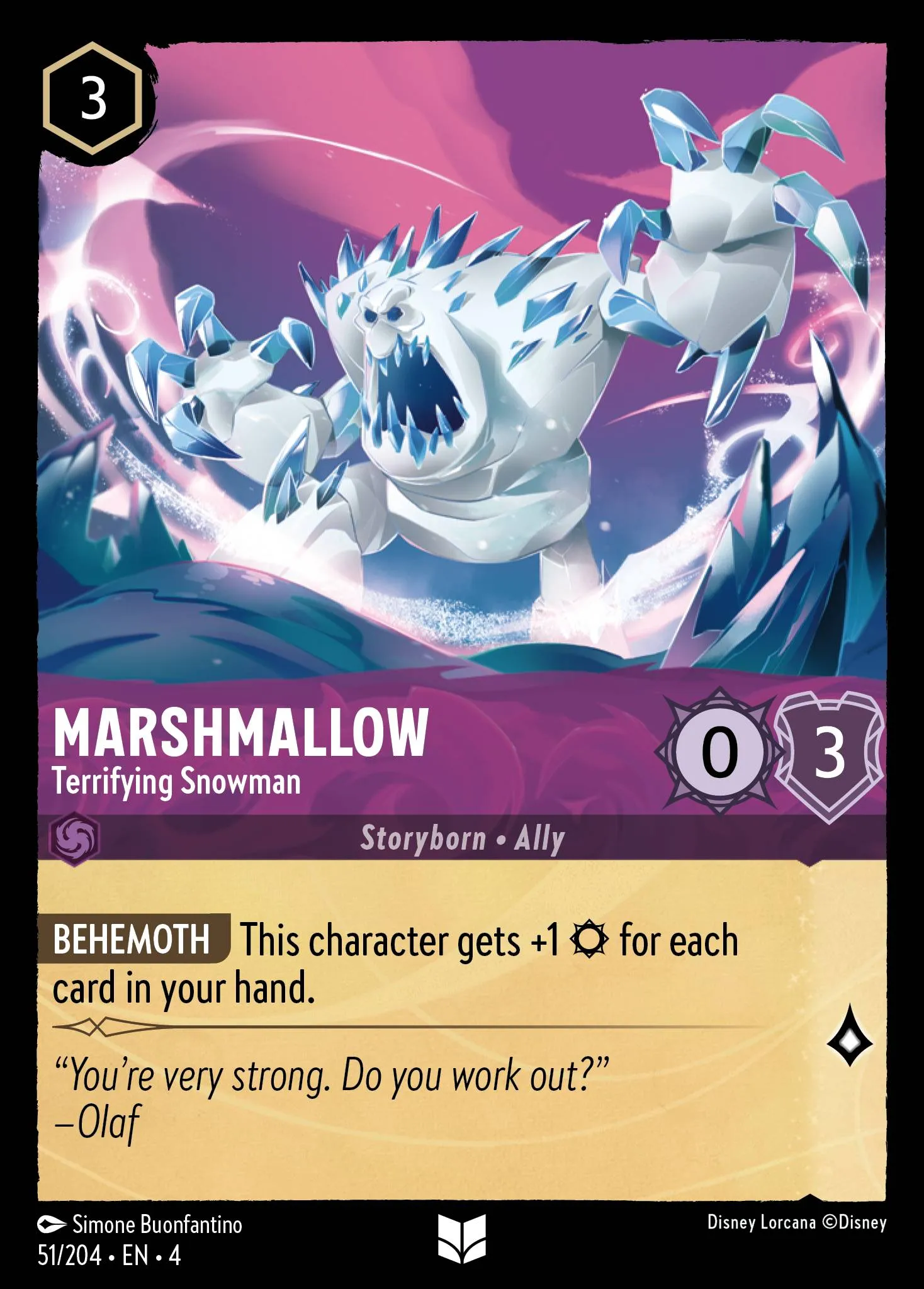 Marshmallow - Terrifying Snowman (004-051)