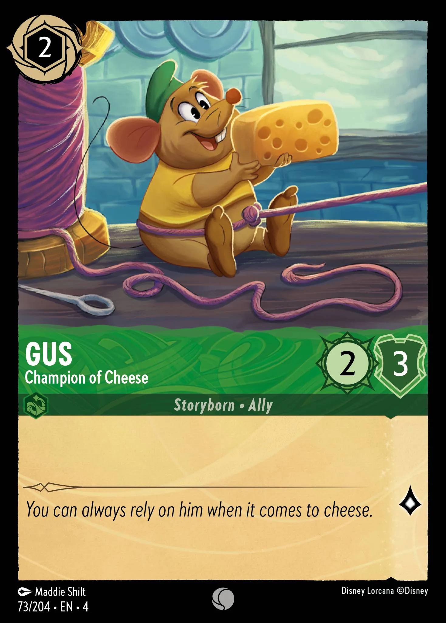 Gus - Champion of Cheese (004-073)