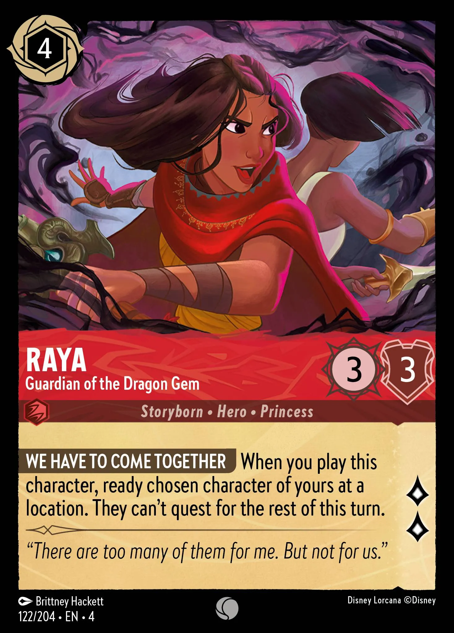 Raya - Guardian of the Dragon Gem (004-122)