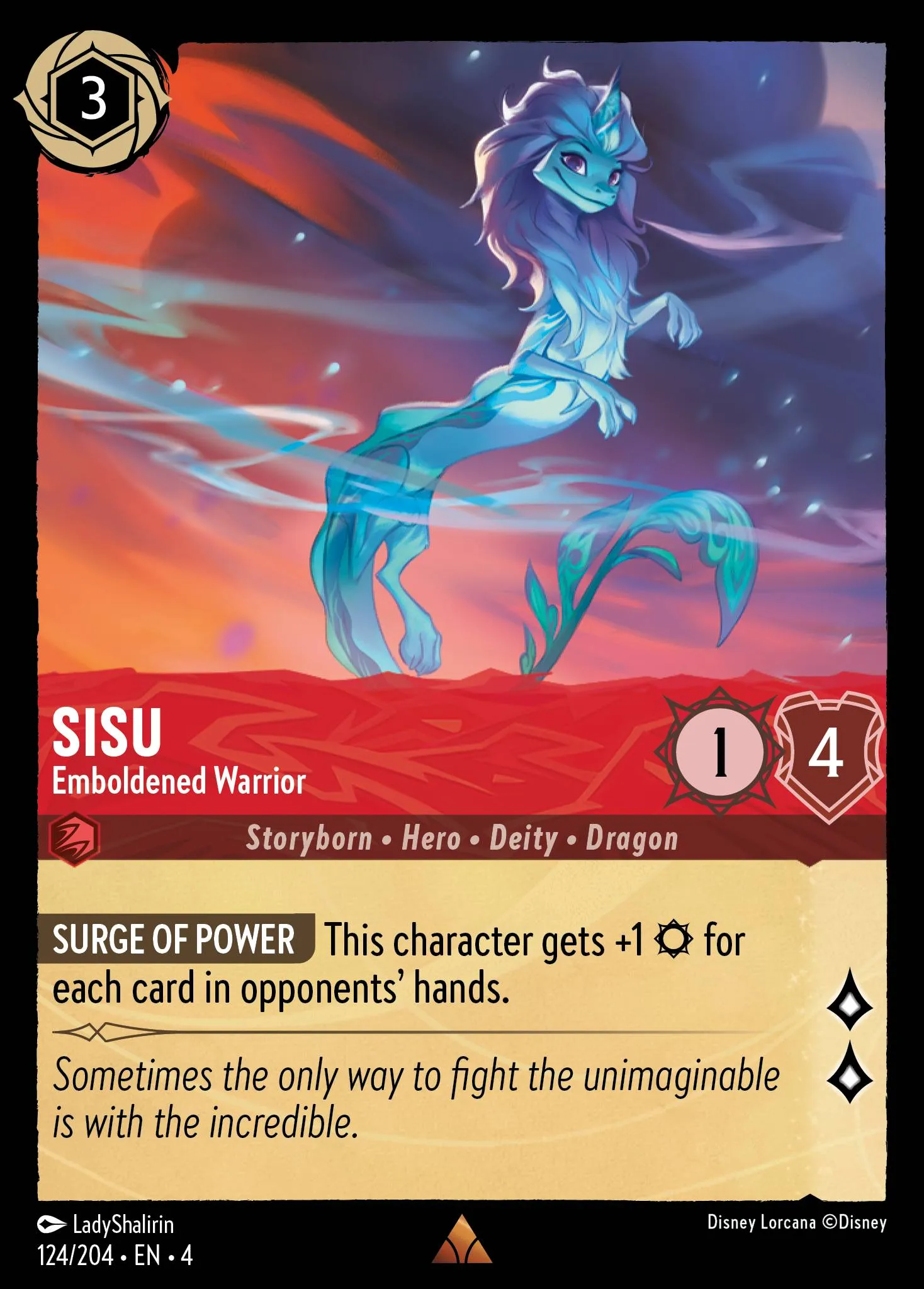 Sisu - Emboldened Warrior (004-124)