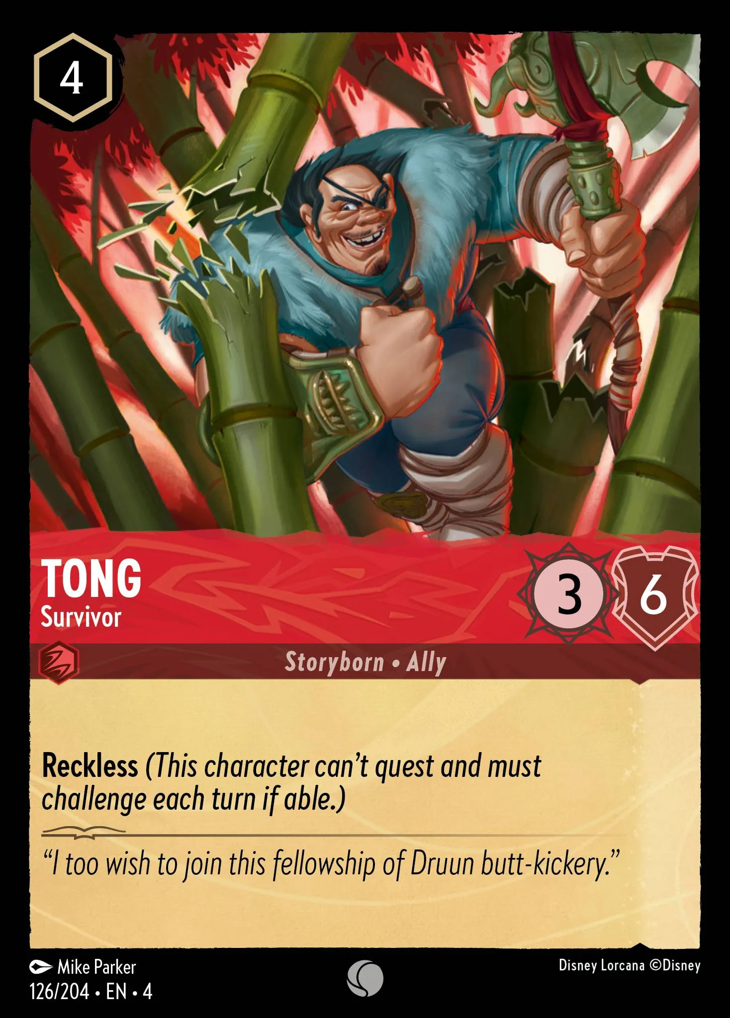 Tong - Survivor (004-126)