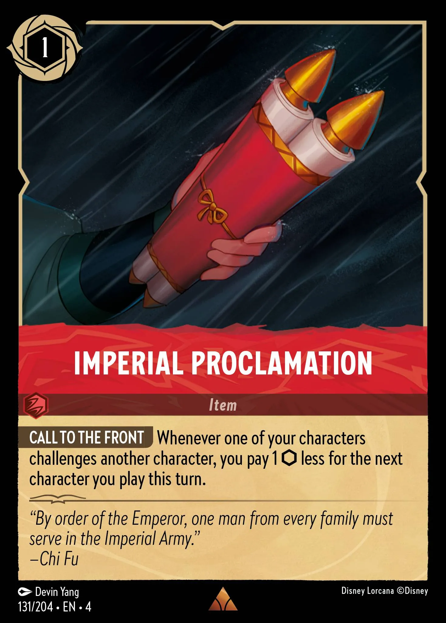 Imperial Proclamation (004-131)