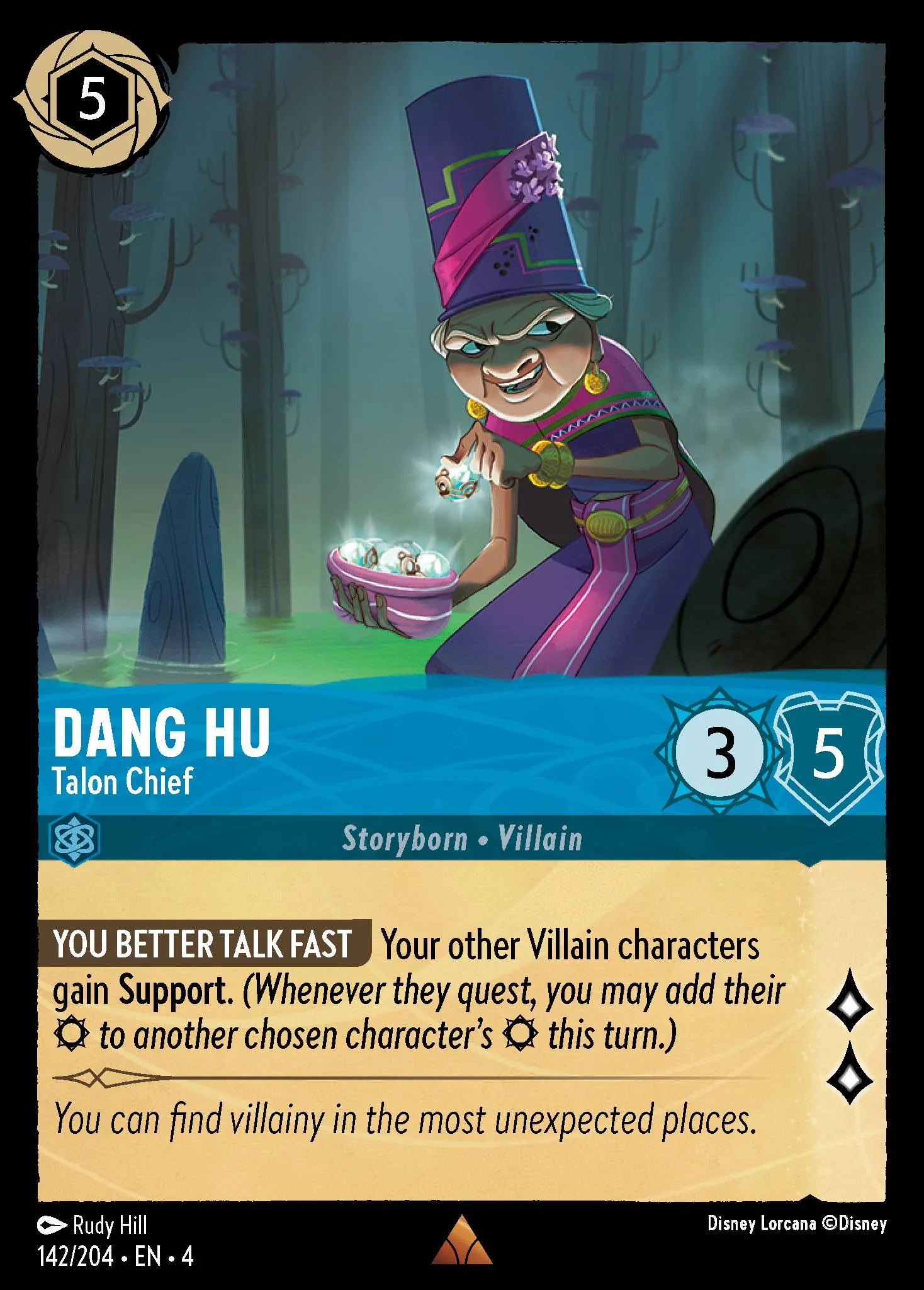 Dang Hu - Talon Chief (004-142)