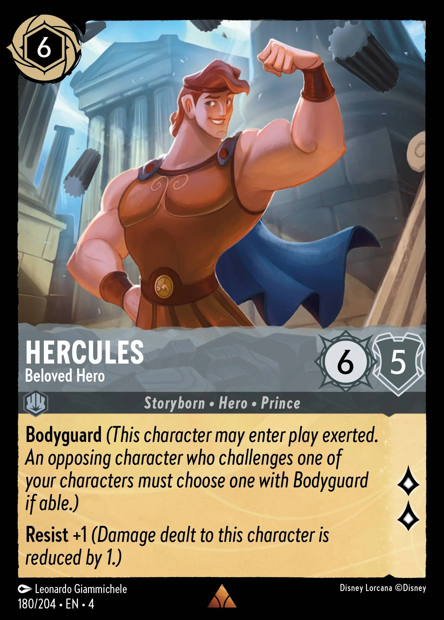 Hercules - Beloved Hero (004-180)