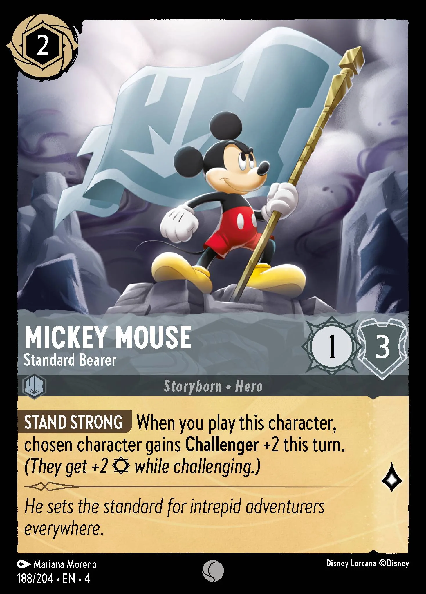 Mickey Mouse - Standard Bearer (004-188)