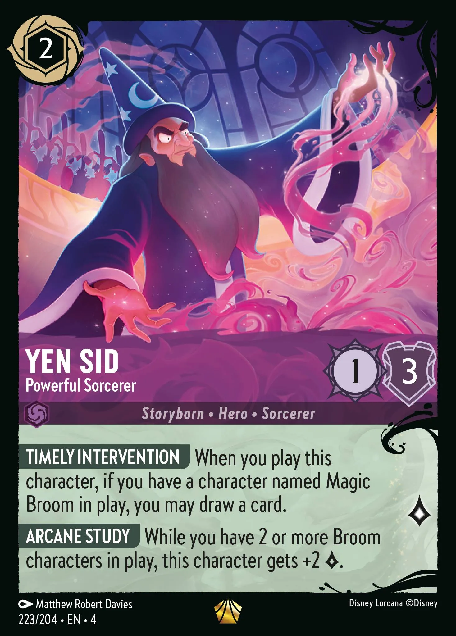 Yen Sid - Powerful Sorcerer (004-223)