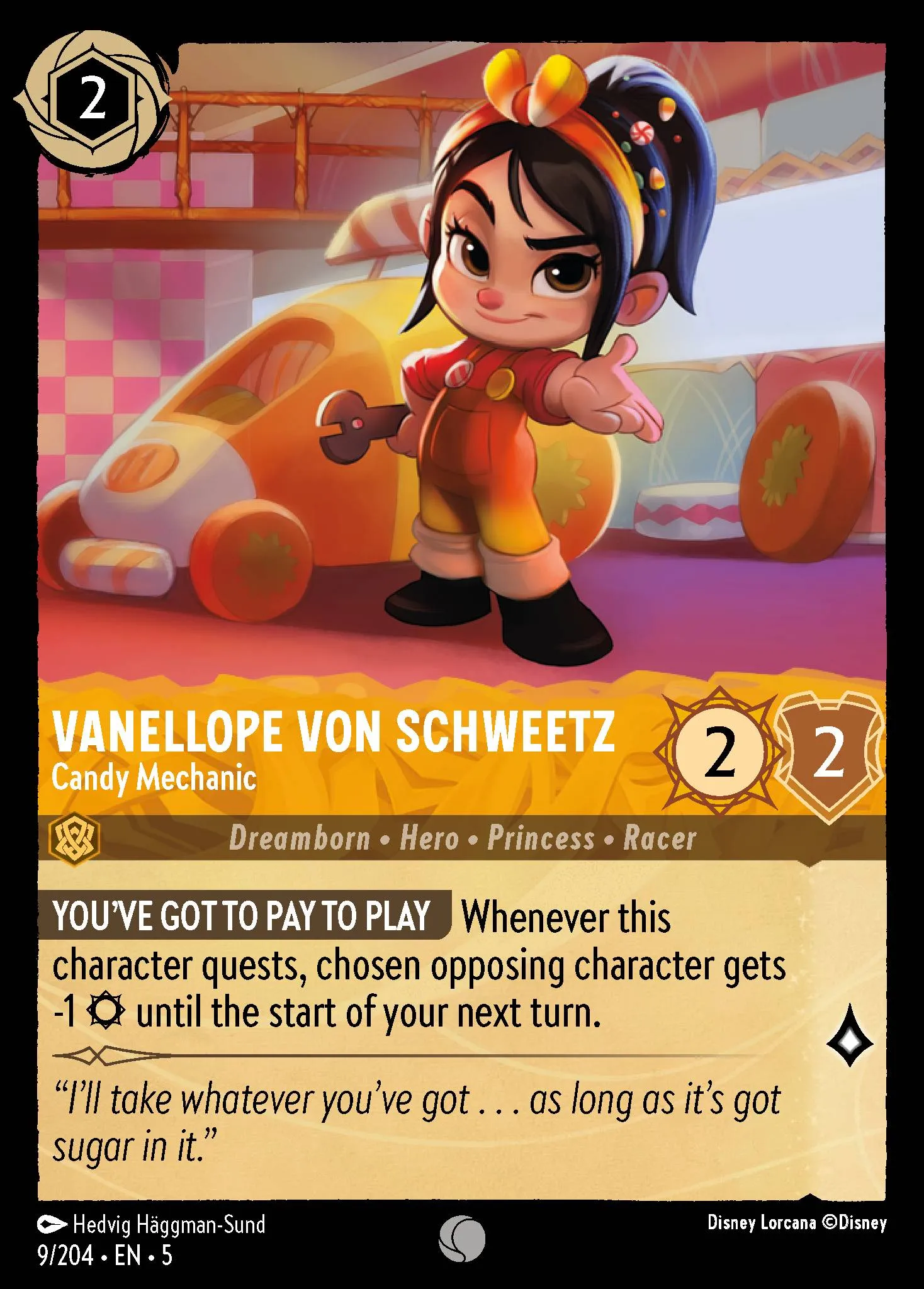 Vanellope von Schweetz - Candy Mechanic (005-009)