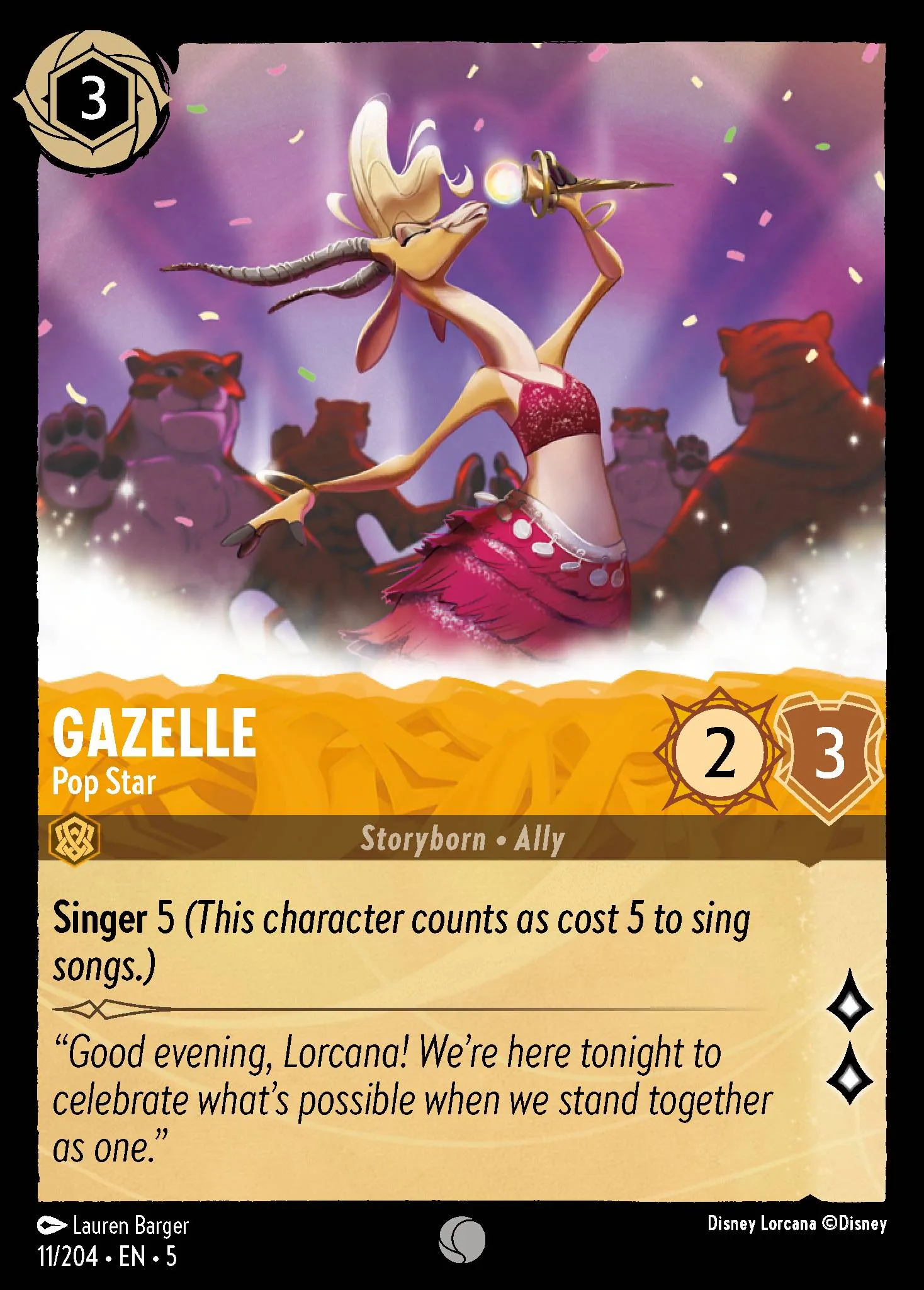 Gazelle - Pop Star (005-011)