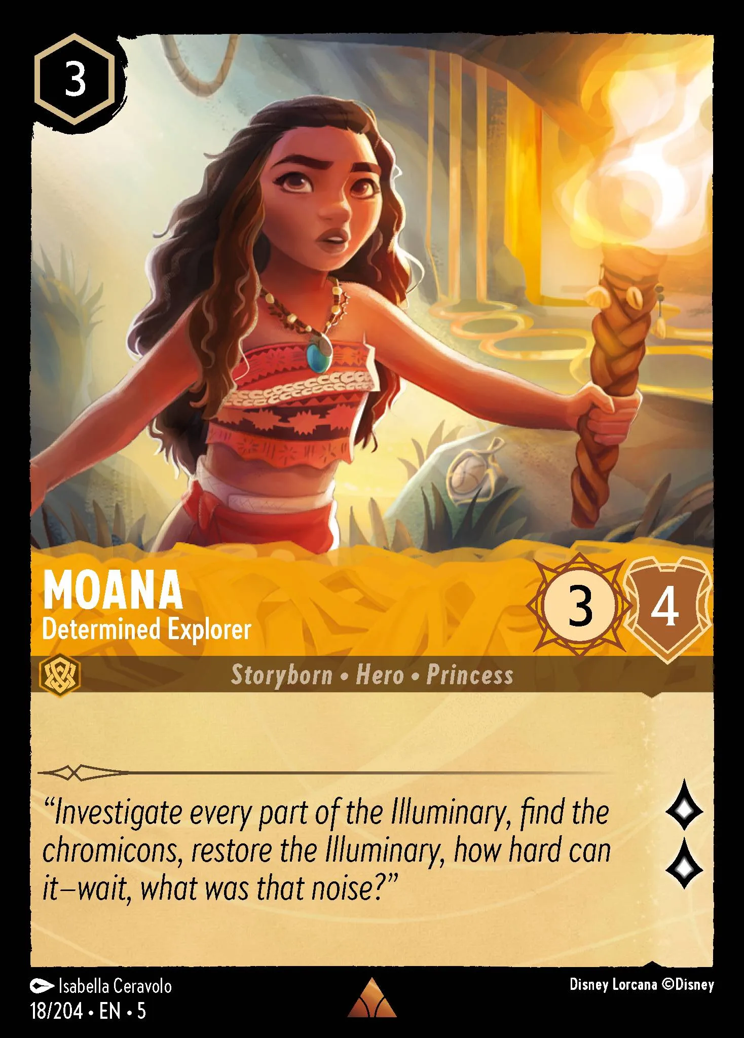 Moana - Determined Explorer (005-018)
