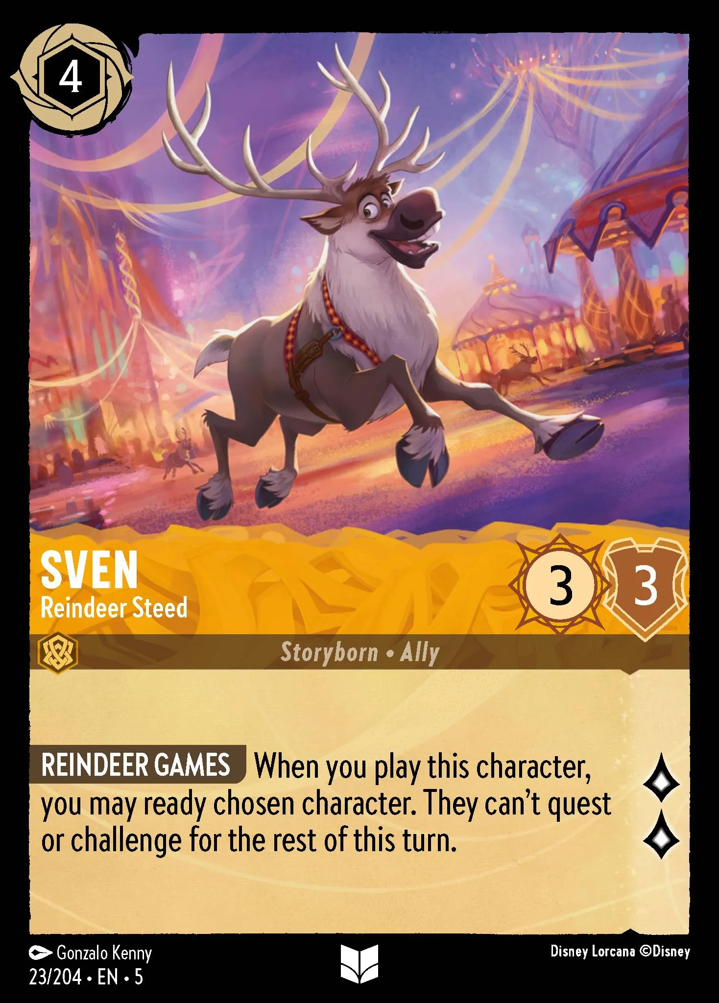 Sven - Reindeer Steed (005-023)
