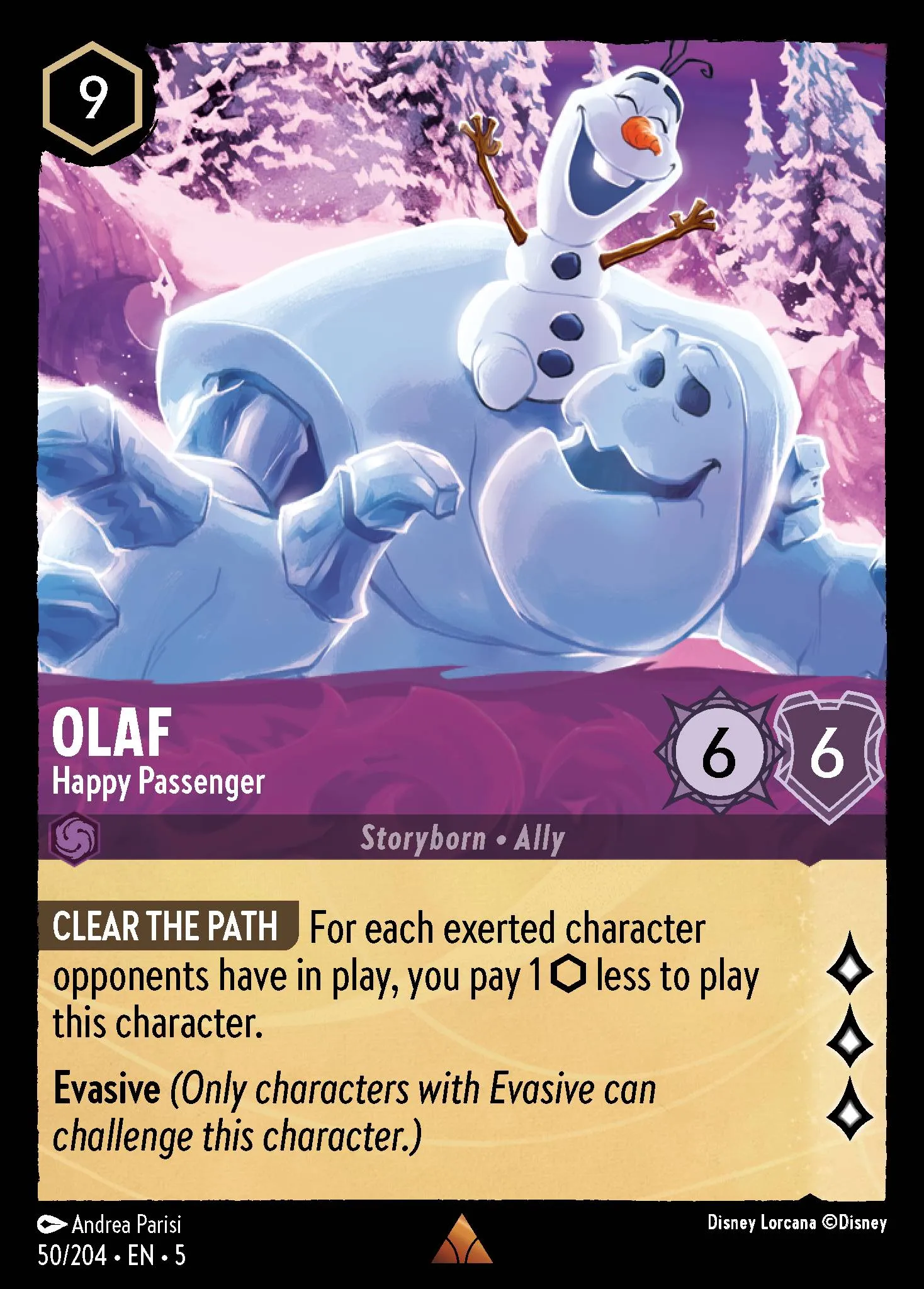 Olaf - Happy Passenger (005-050)