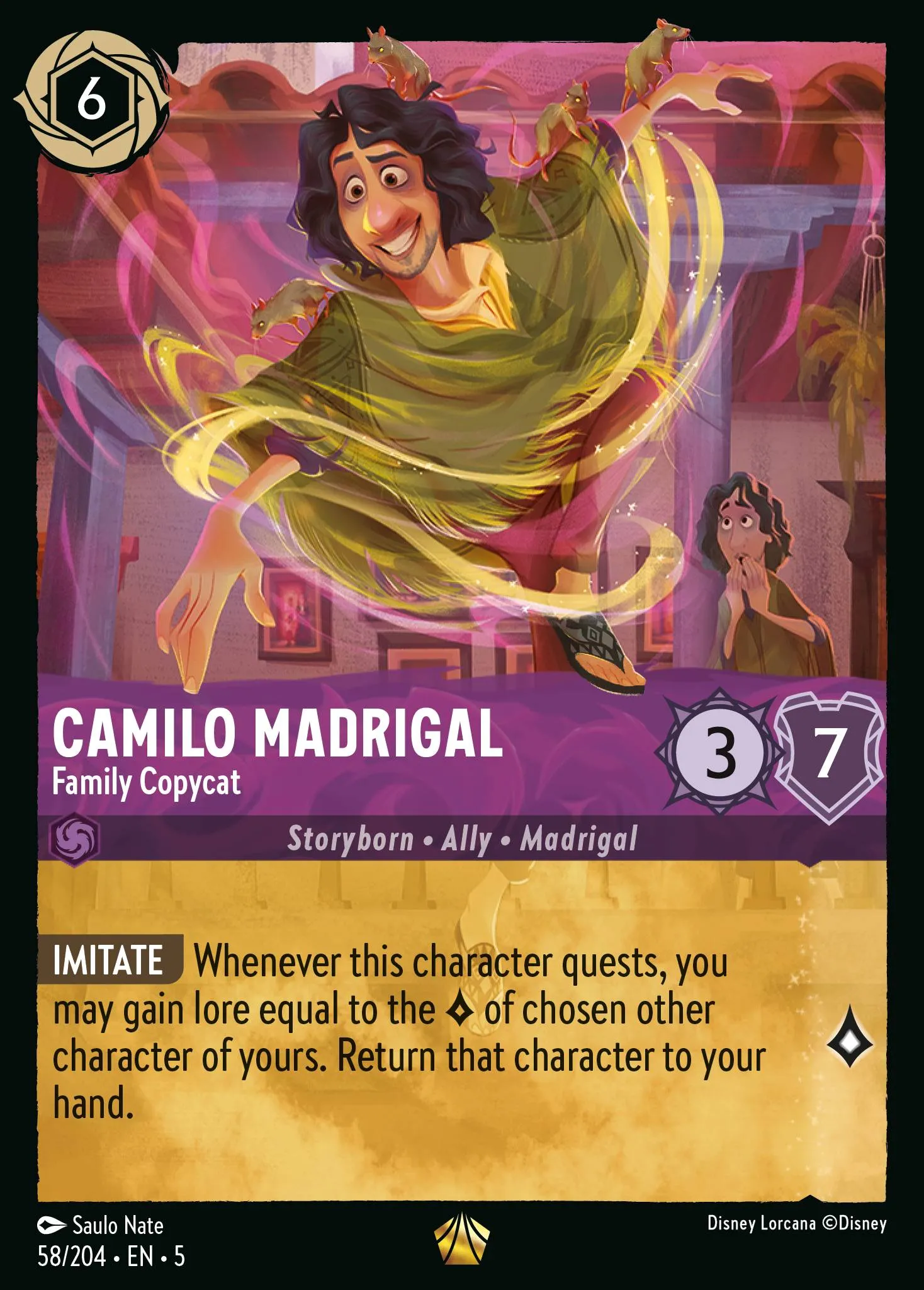 Camilo Madrigal - Family Copycat (005-058)