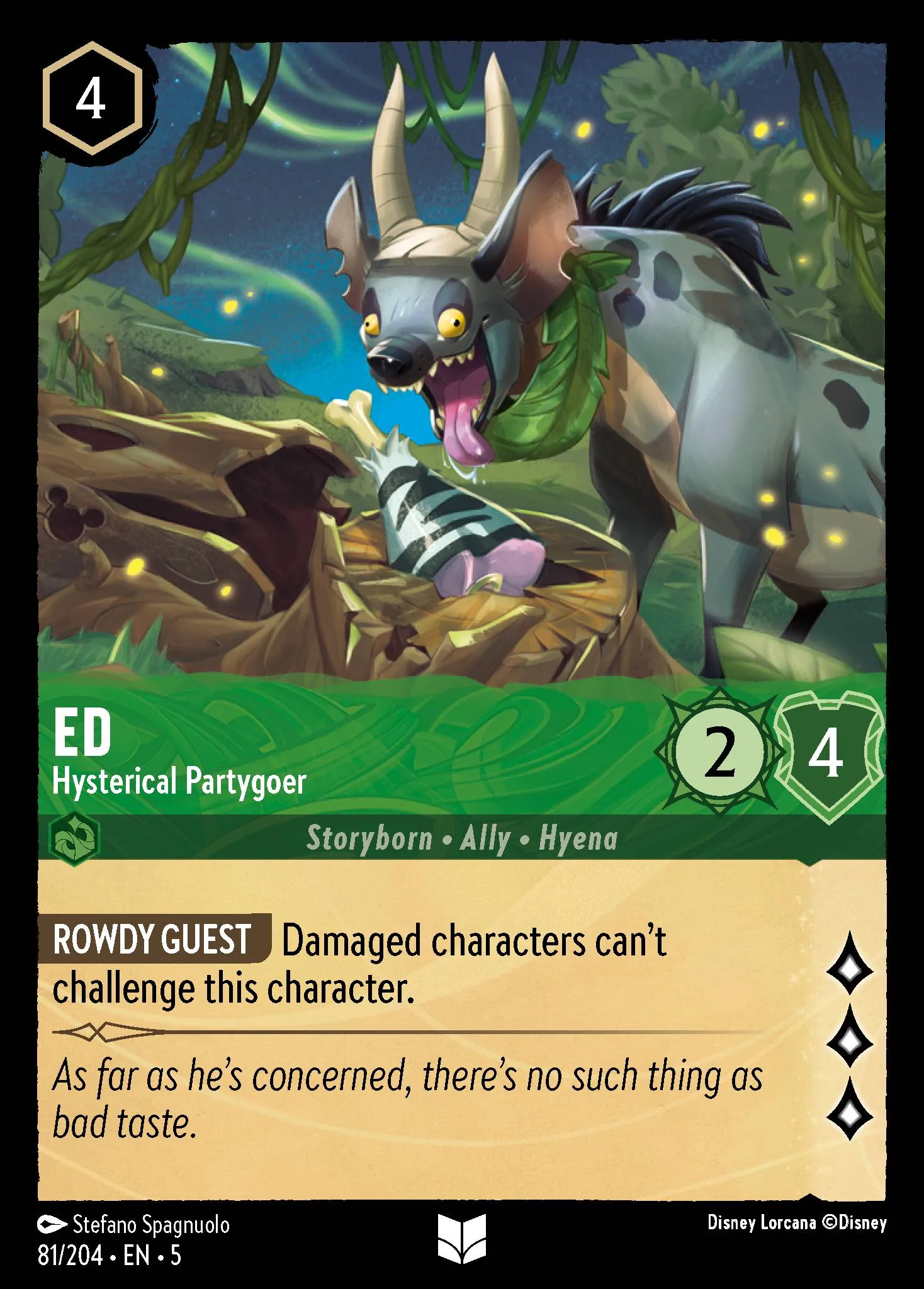 Ed - Hysterical Partygoer (005-081)