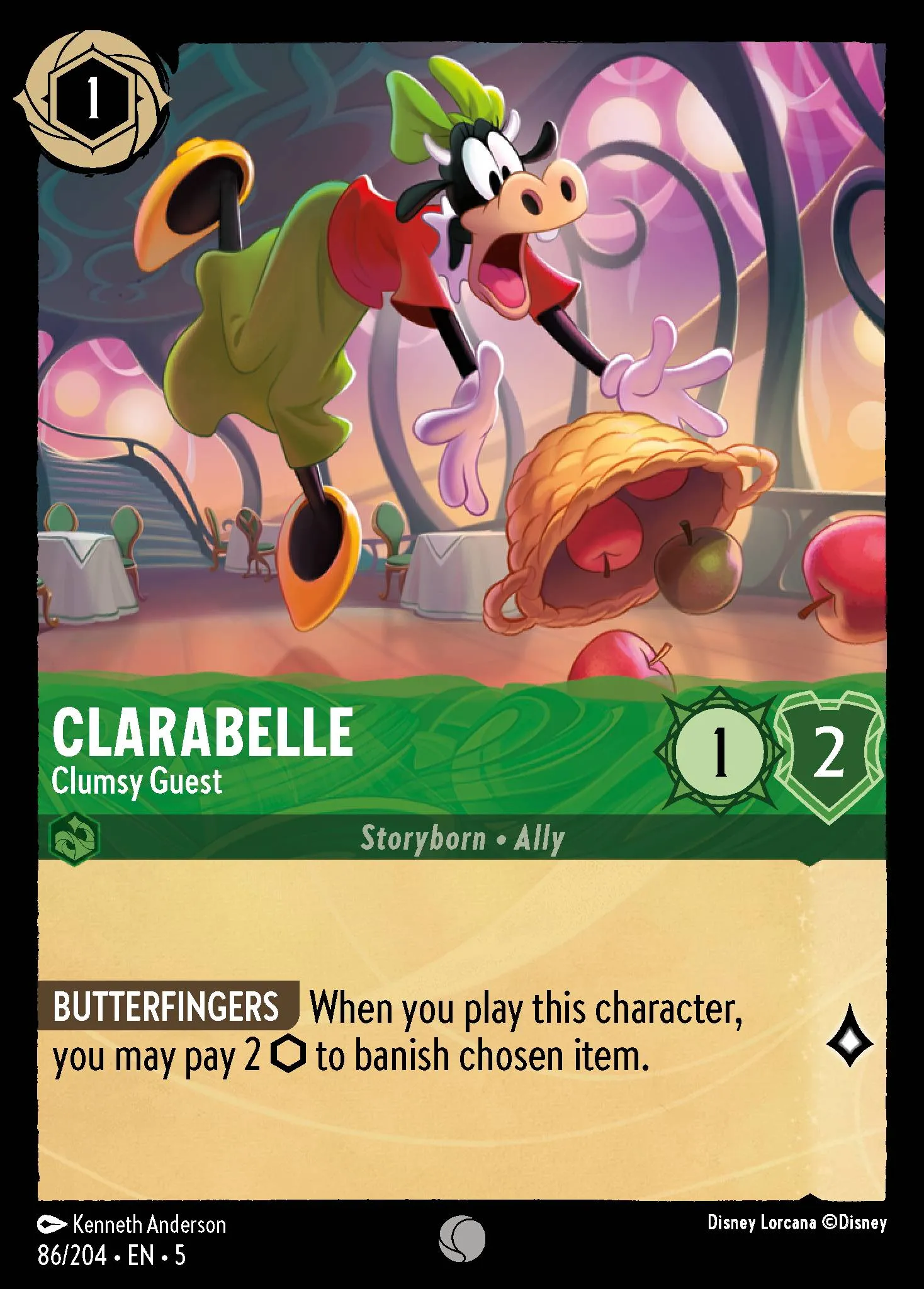Clarabelle - Clumsy Guest (005-086)