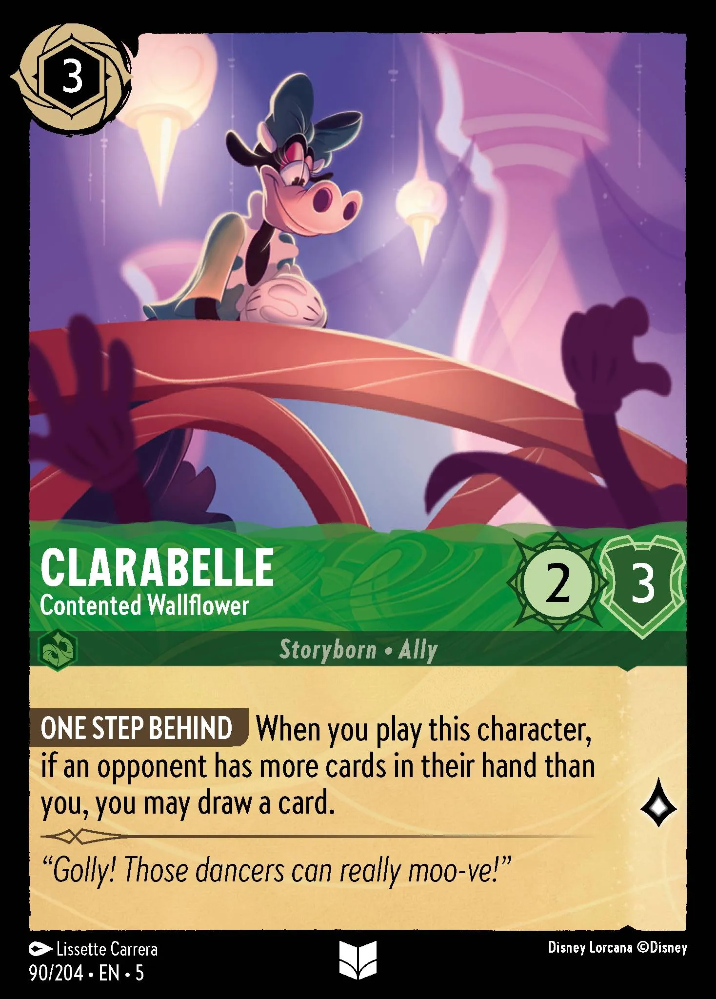 Clarabelle - Contented Wallflower (005-090)