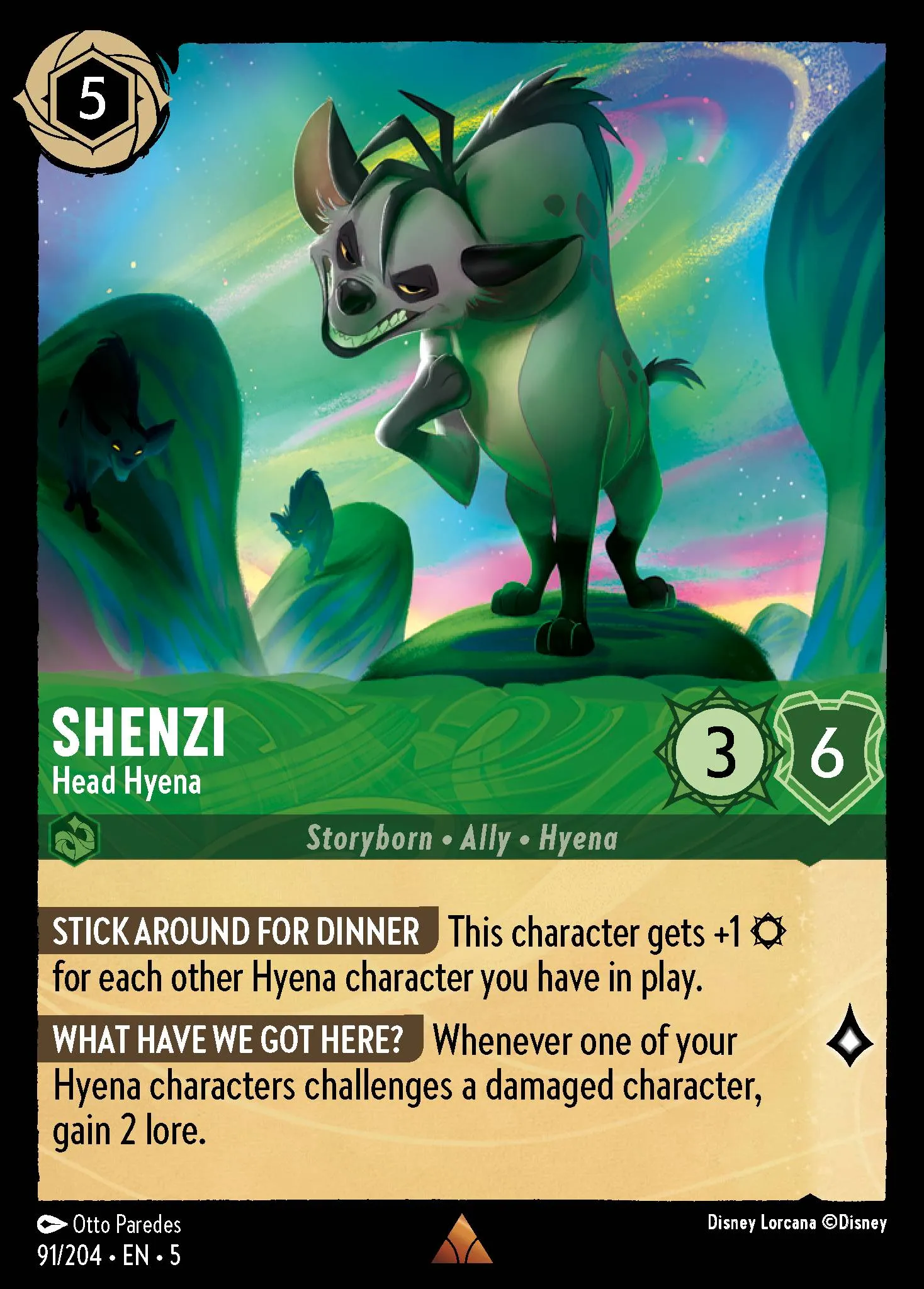 Shenzi - Head Hyena (005-091)