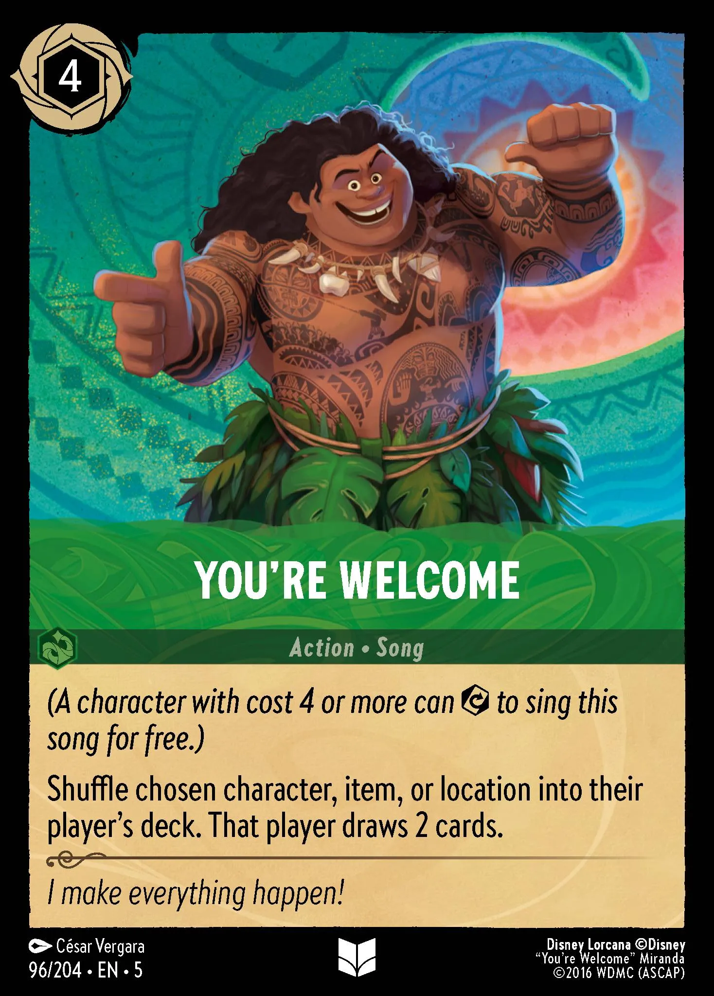 You're Welcome (005-096)