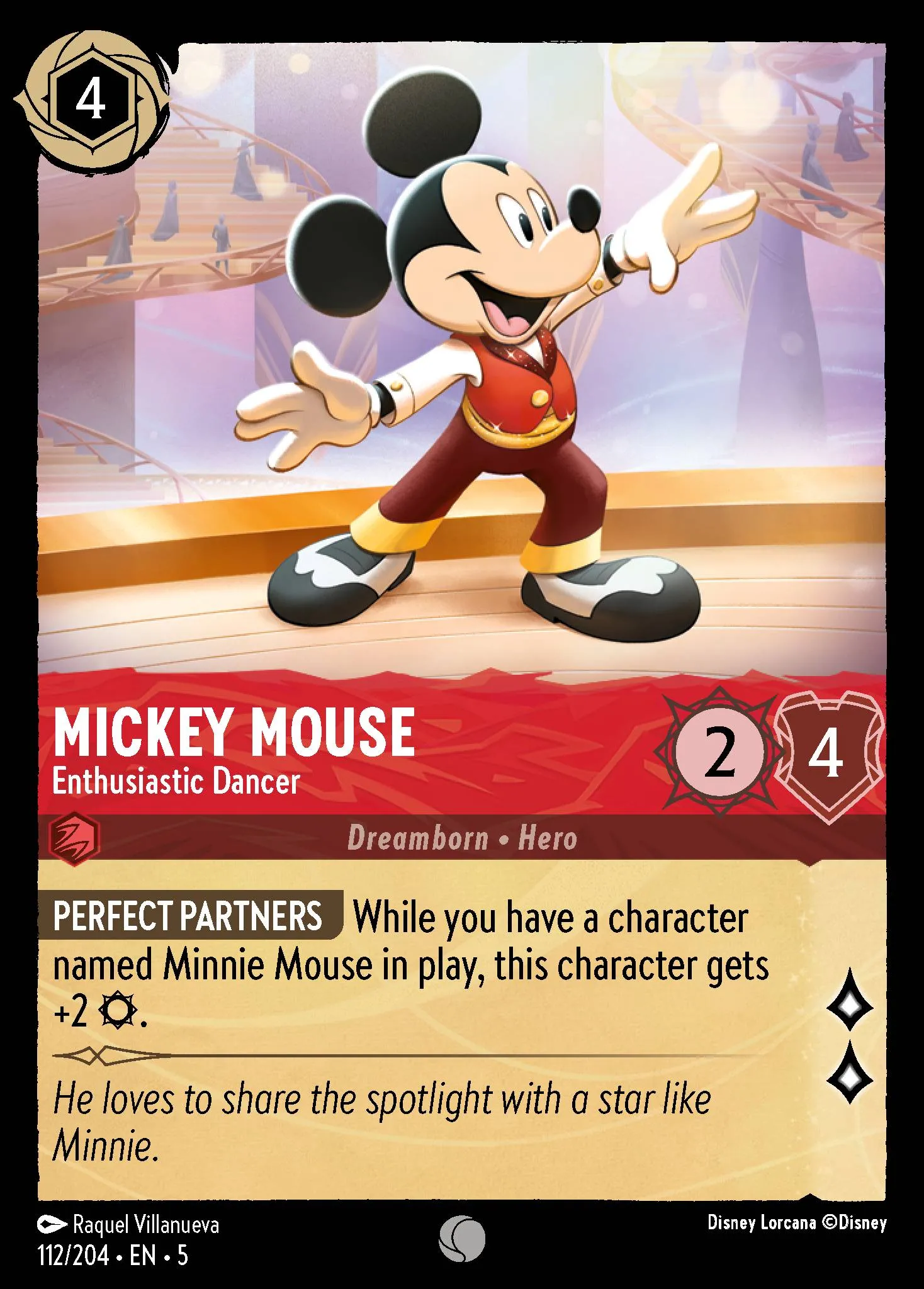 Mickey Mouse - Enthusiastic Dancer (005-112)