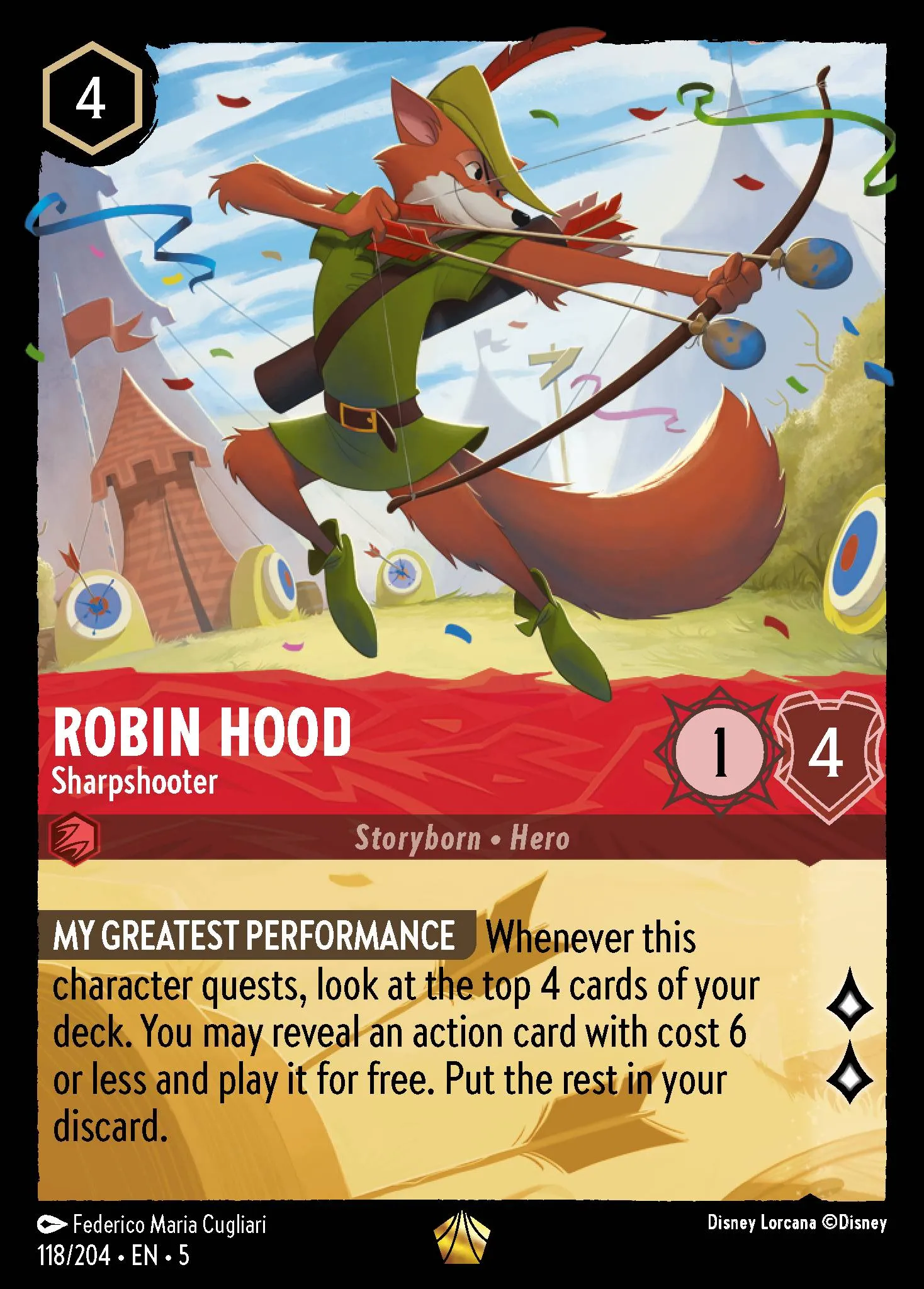 Robin Hood - Sharpshooter (005-118)