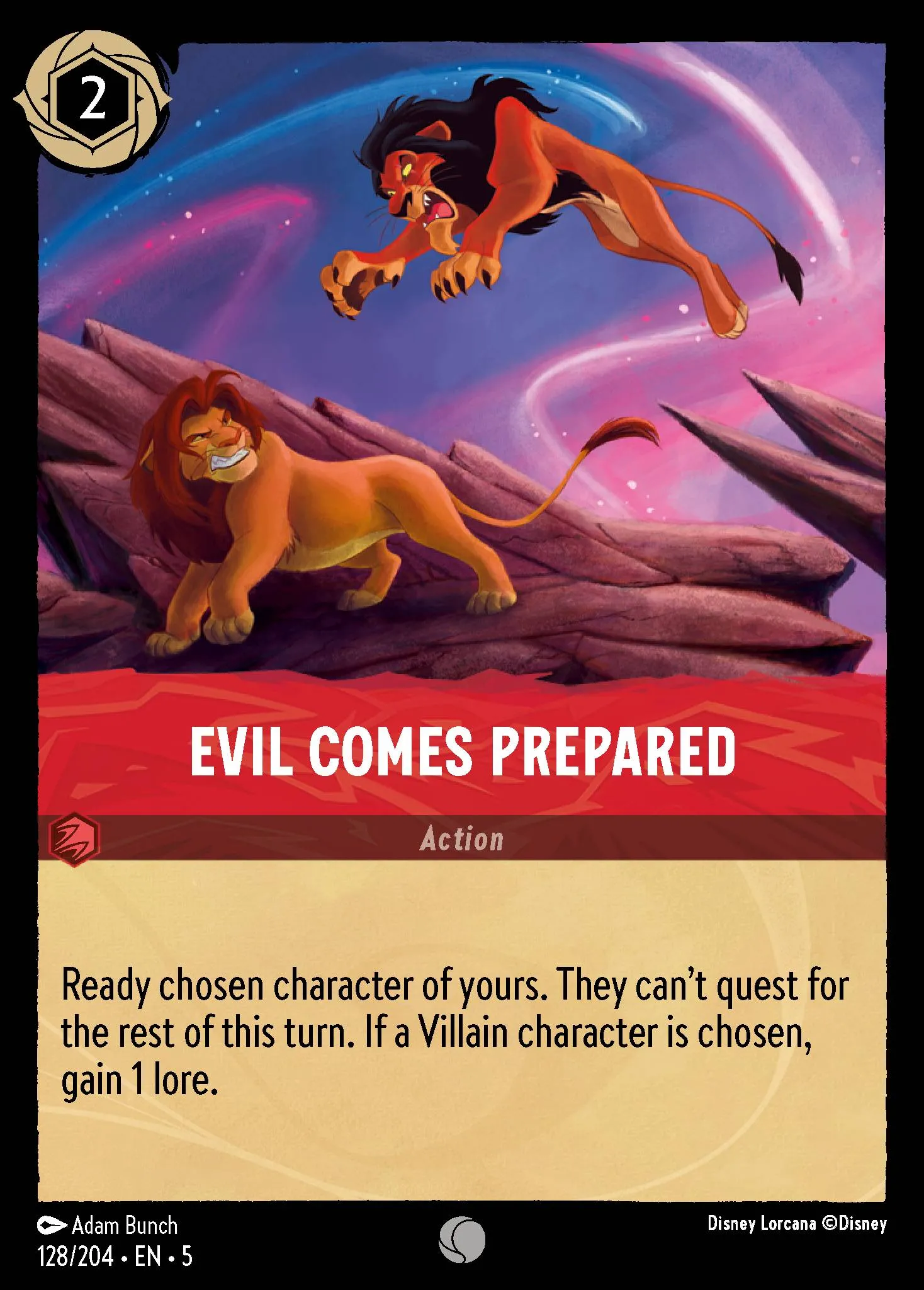 Evil Comes Prepared (005-128)