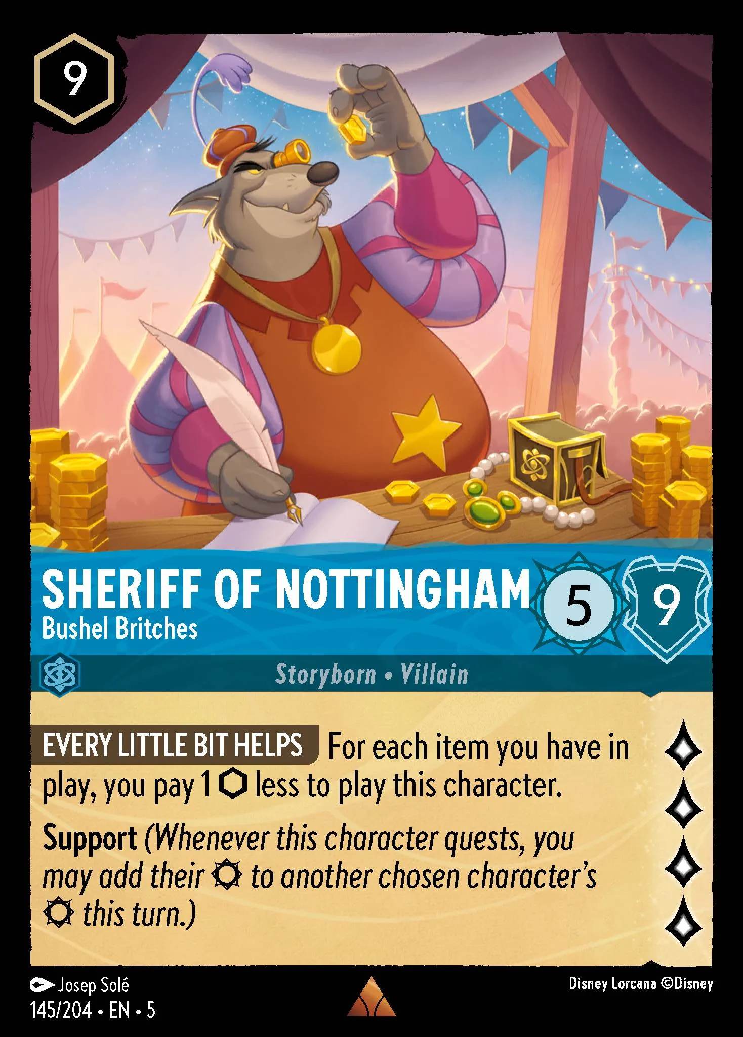 Sheriff of Nottingham - Bushel Britches (005-145)