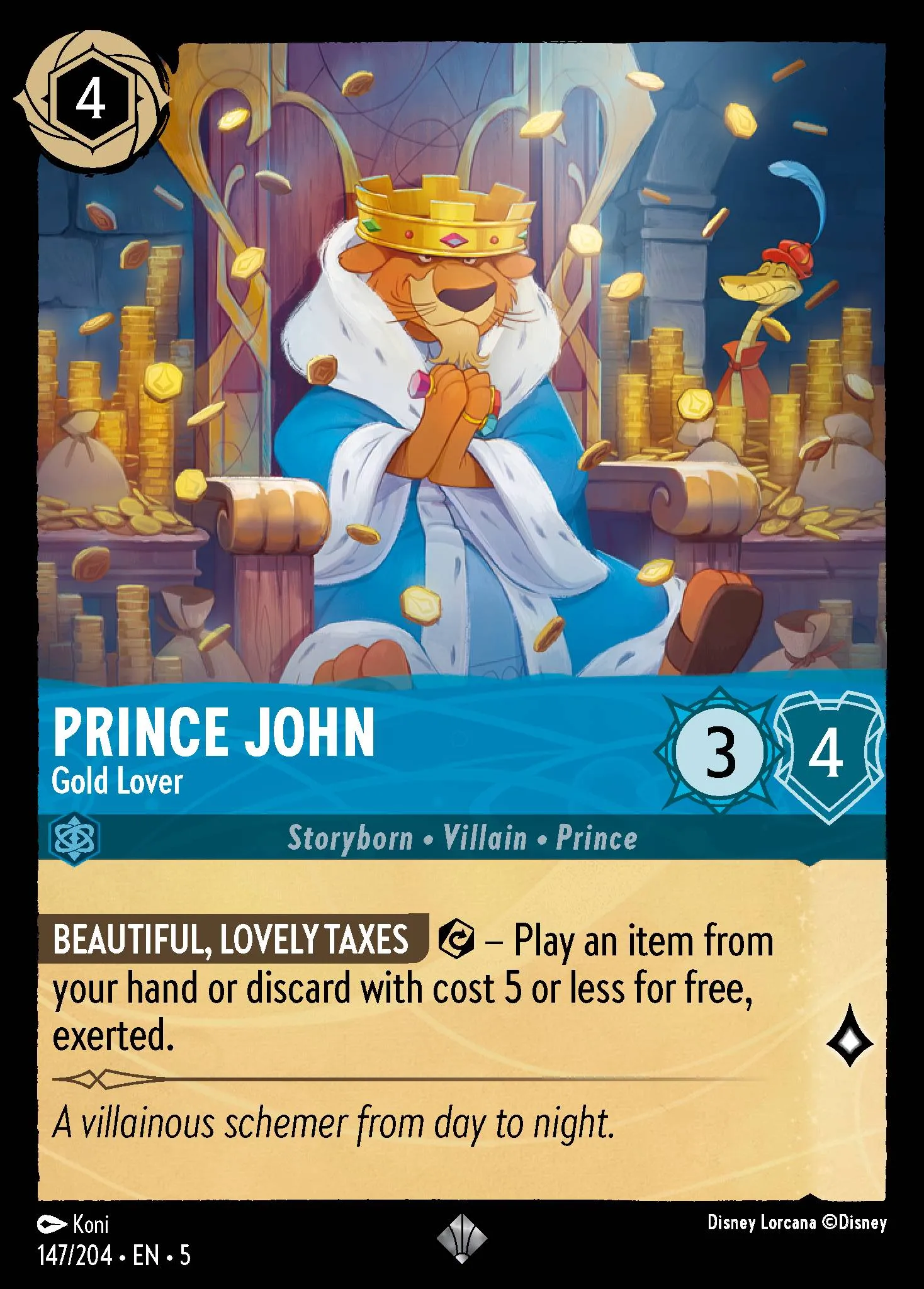 Prince John - Gold Lover (005-147)